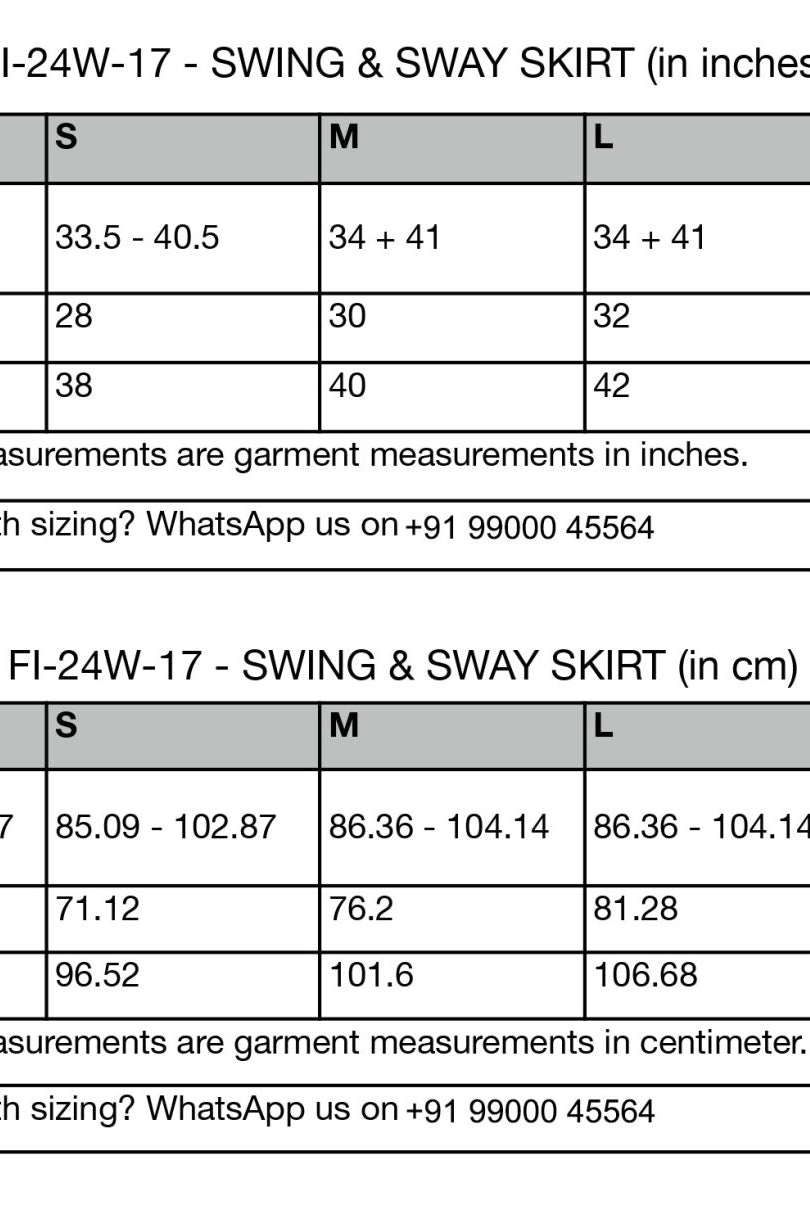 Swing & Sway Skirt - CiceroniSkirtsAnushé Pirani