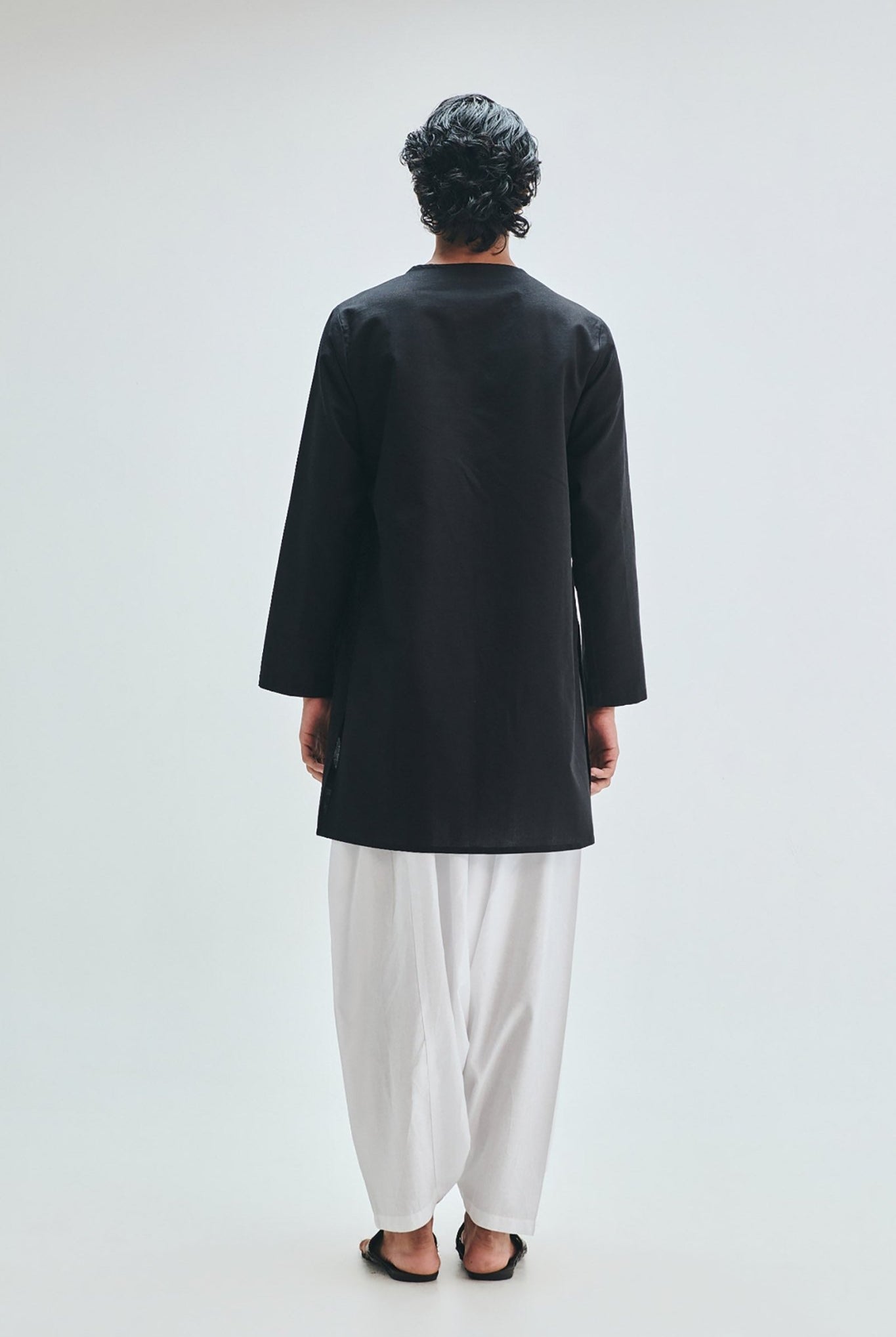 Taj Co-Linen Men's Dhoti Drape Pants - CiceroniDhoti PantsSaphed