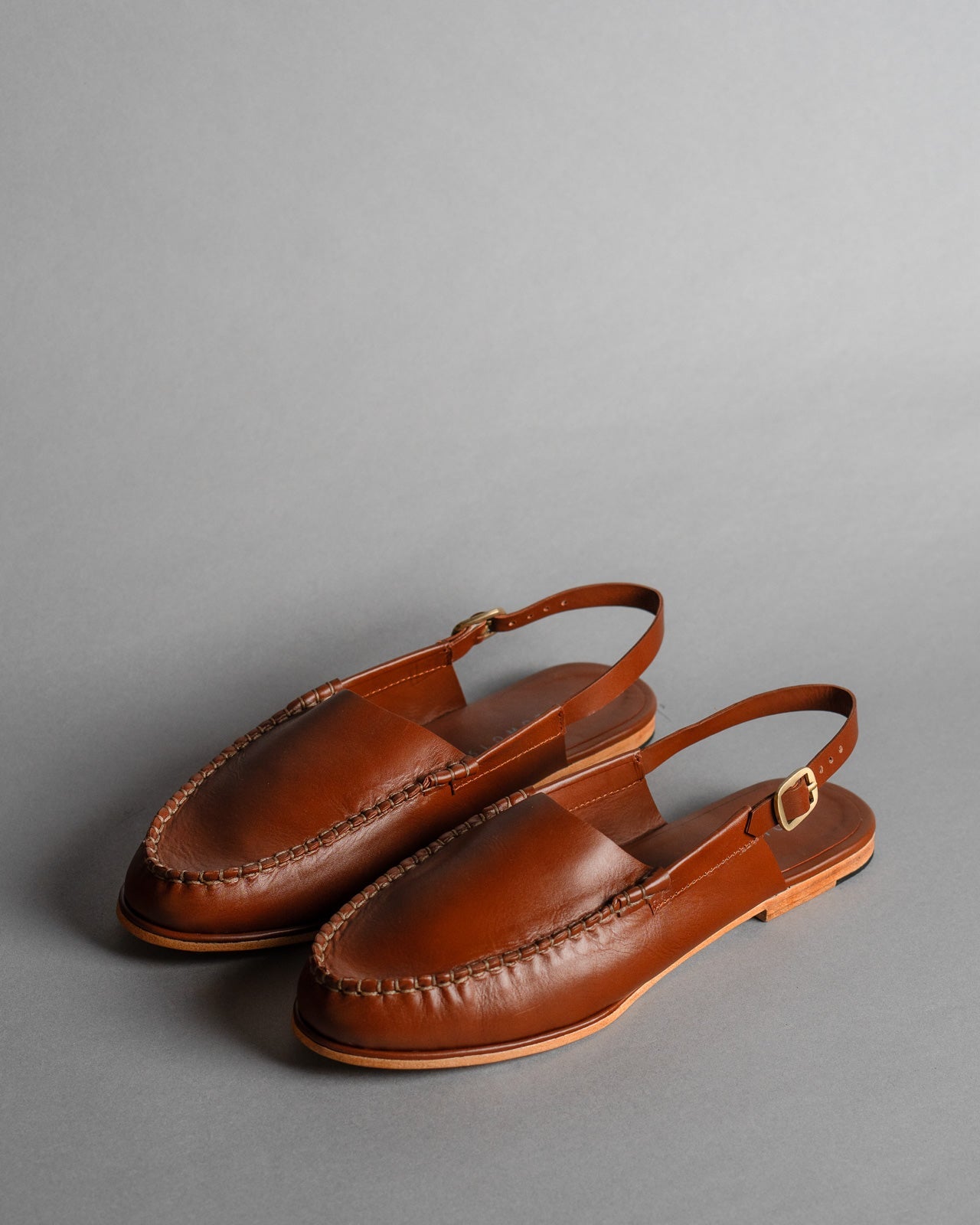Tan Mule Loafers - Women - CiceroniSandalsSlomotion
