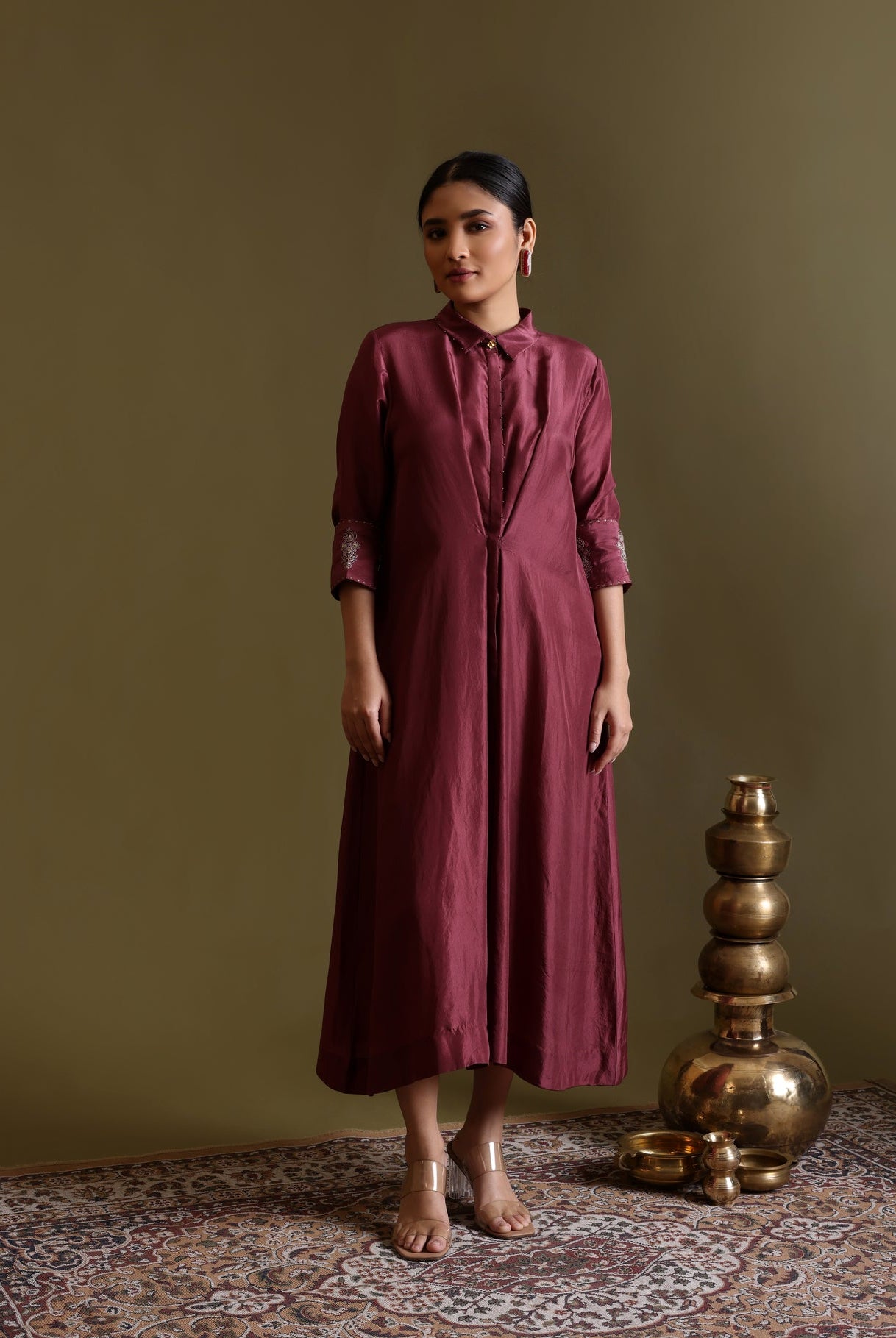Tanira Shirt Dress - CiceroniDressesChokhi Chorri