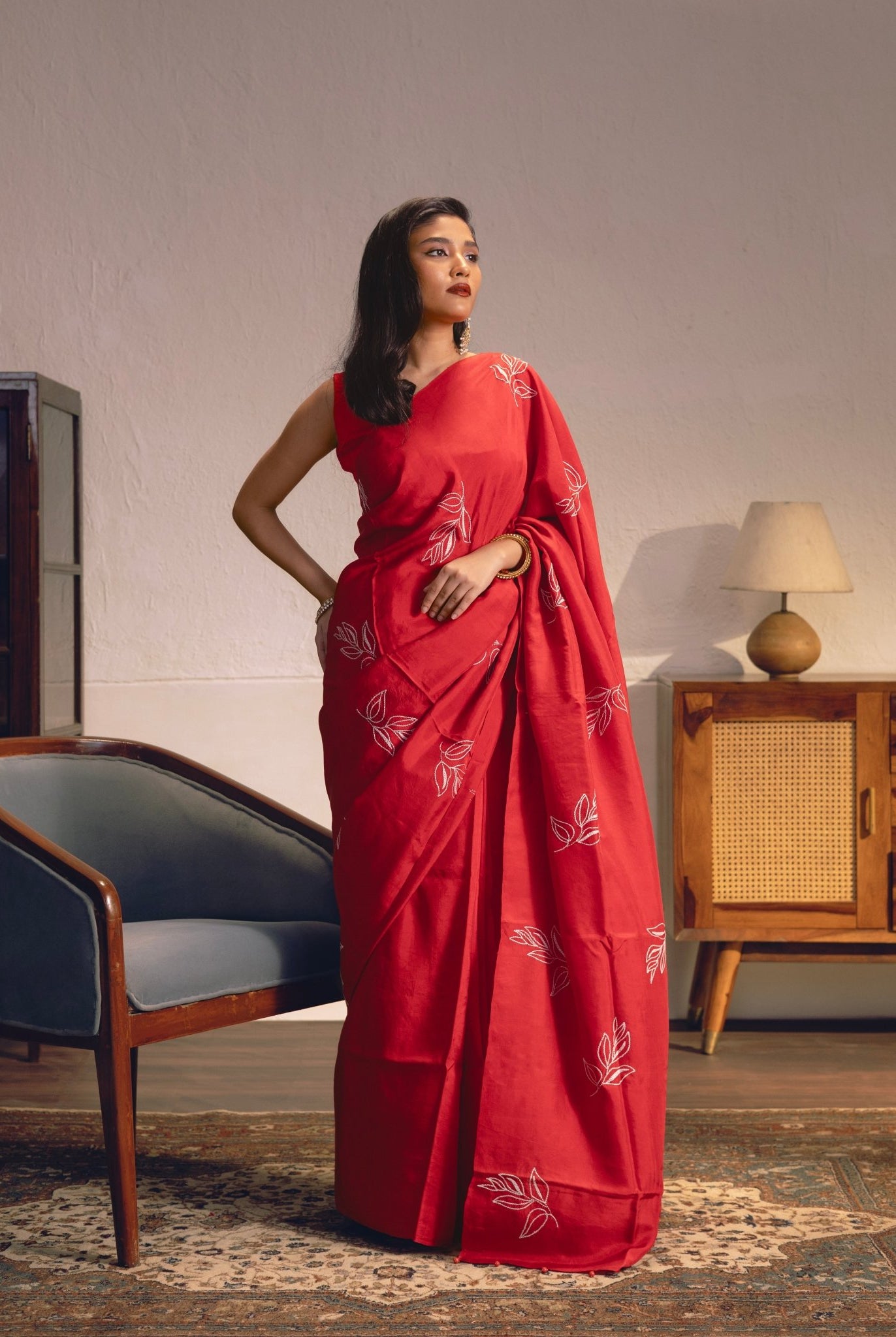 Tarana - Red - CiceroniSareeIra