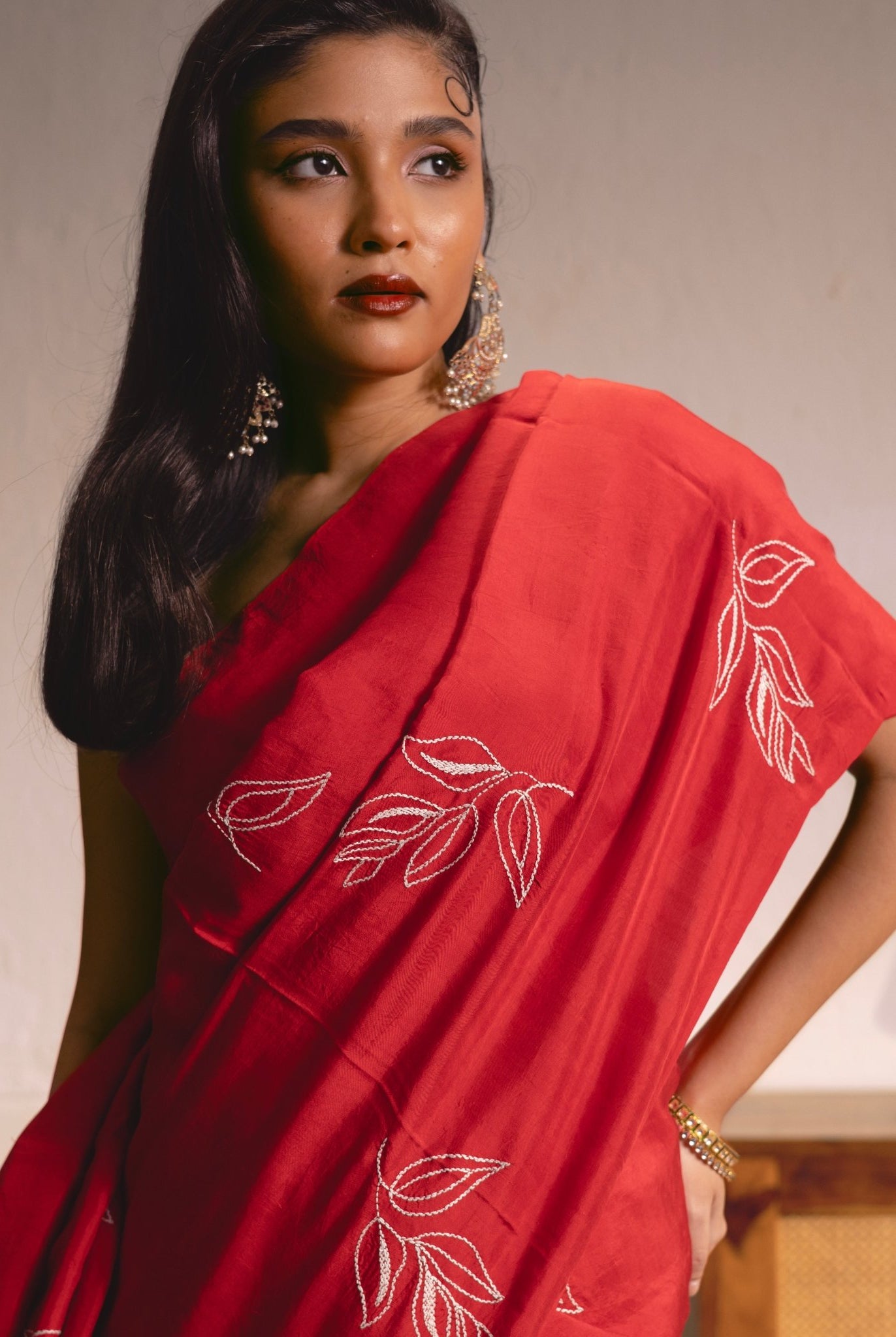 Tarana - Red - CiceroniSareeIra
