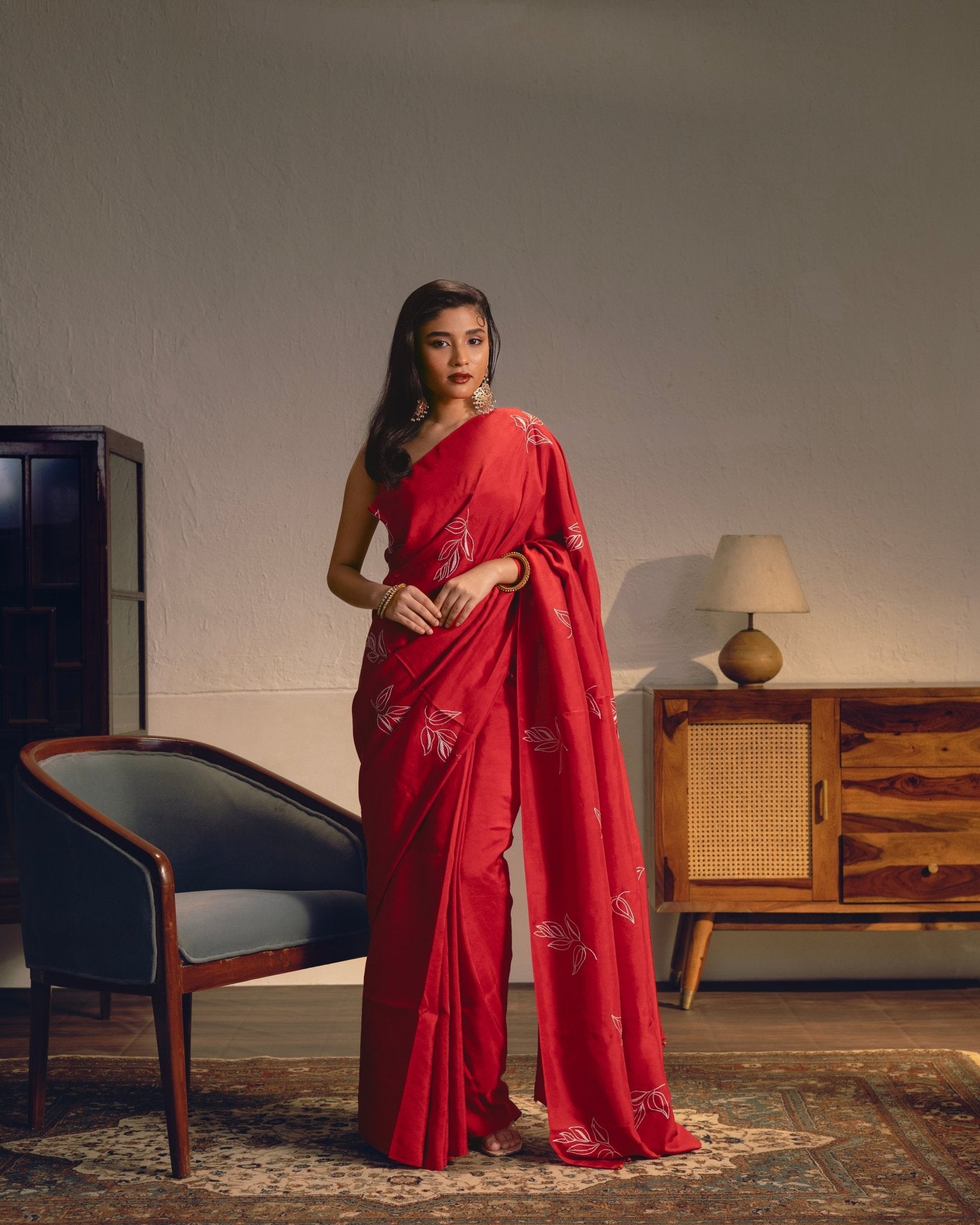 Tarana - Red - CiceroniSareeIra