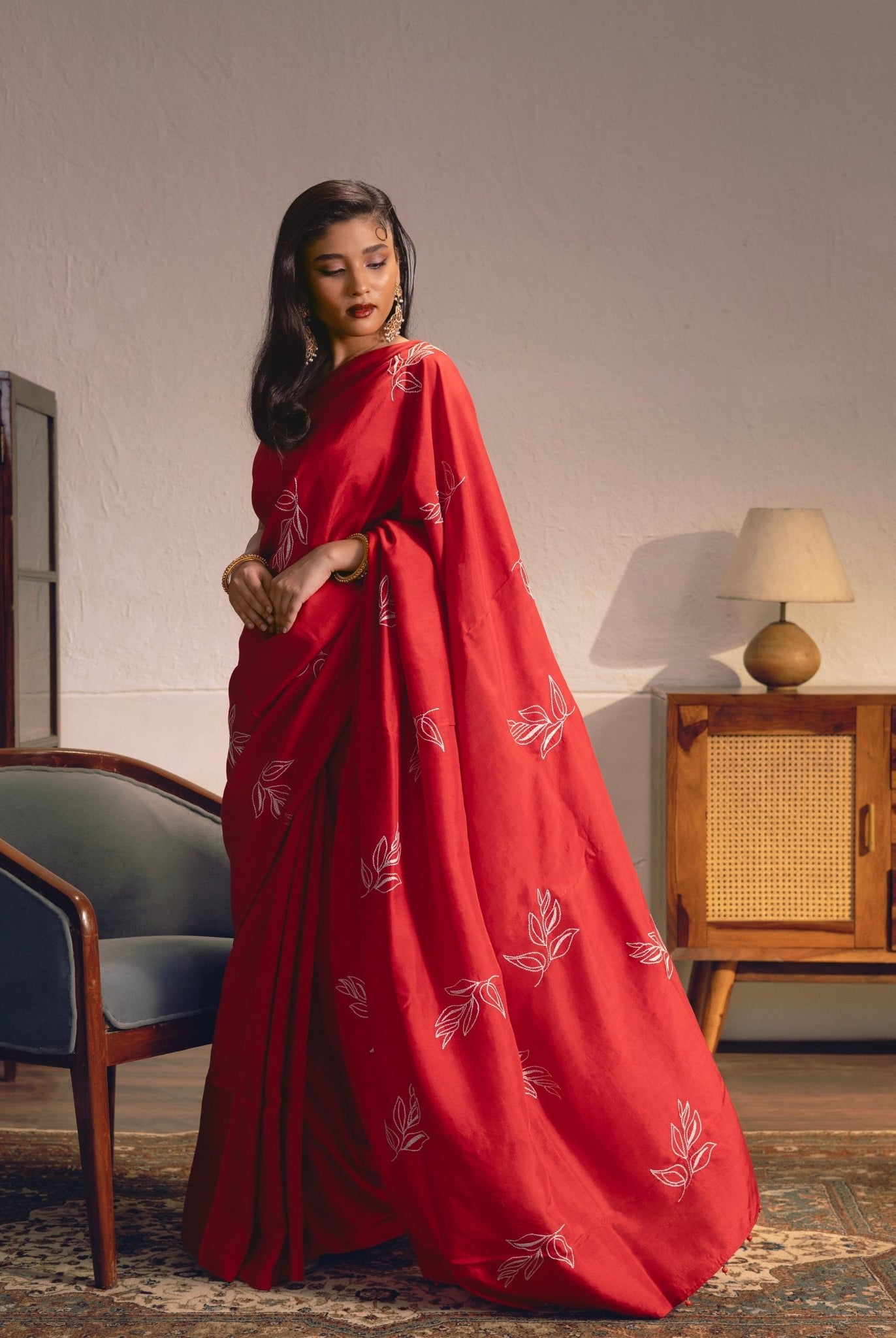 Tarana - Red - CiceroniSareeIra