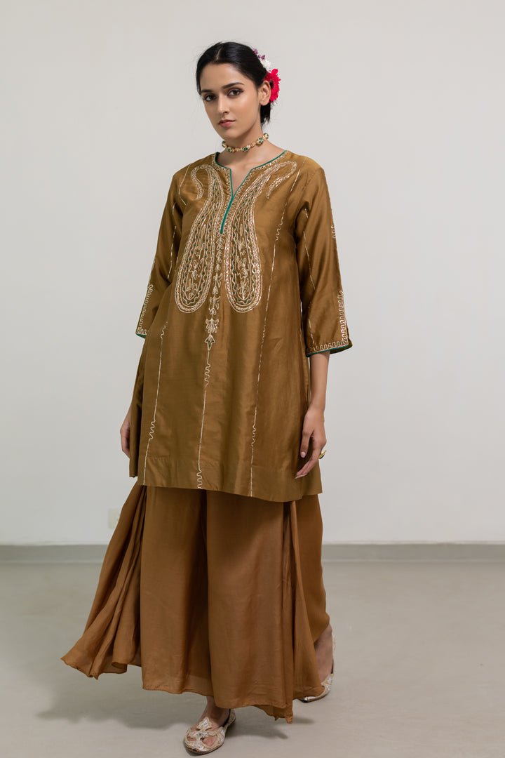 Taruni Paisely Kurta and Palazzos Set - CiceroniKurta Set, Festive WearSilai Studio