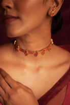Temple Choker with Brocade - CiceroniChokerAarika