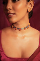 Temple Choker with Brocade - CiceroniChokerAarika