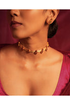 Temple Choker with Brocade - CiceroniChokerAarika