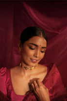 Temple Choker with Brocade - CiceroniChokerAarika