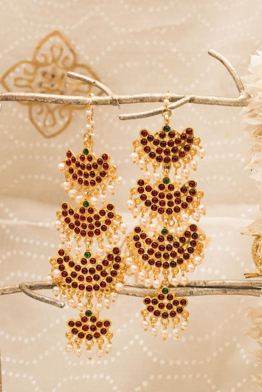 Temple Jewellery Maatals - CiceroniEarringsAarika