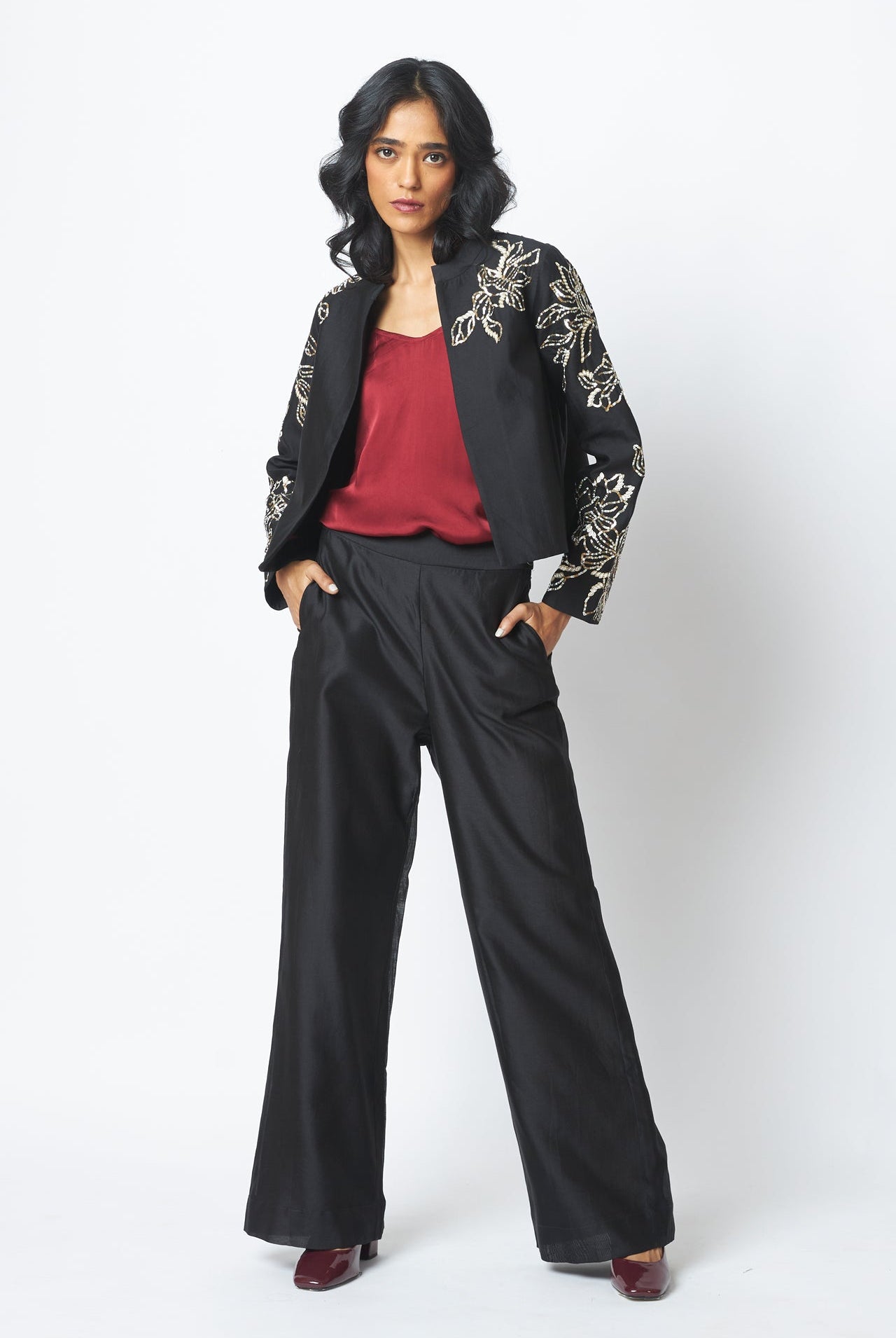 Teresa - Sequin Short Jacket & Pant Set - CiceroniCo - ord SetMadder Much