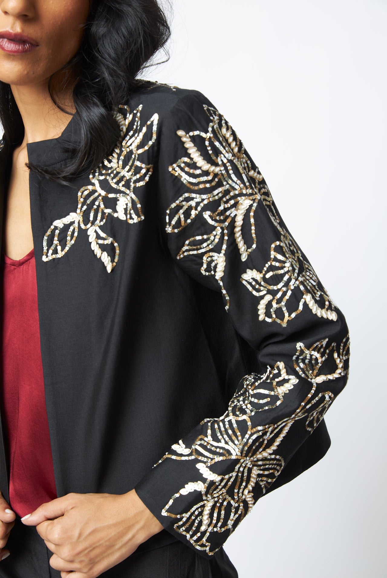 Teresa - Sequin Short Jacket & Pant Set - CiceroniCo - ord SetMadder Much