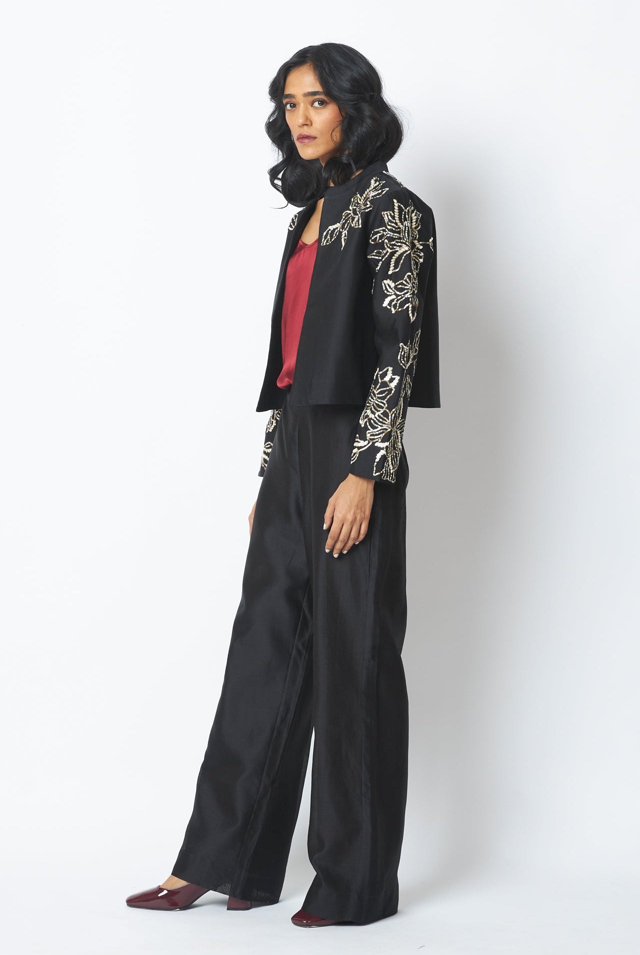 Teresa - Sequin Short Jacket & Pant Set - CiceroniCo - ord SetMadder Much