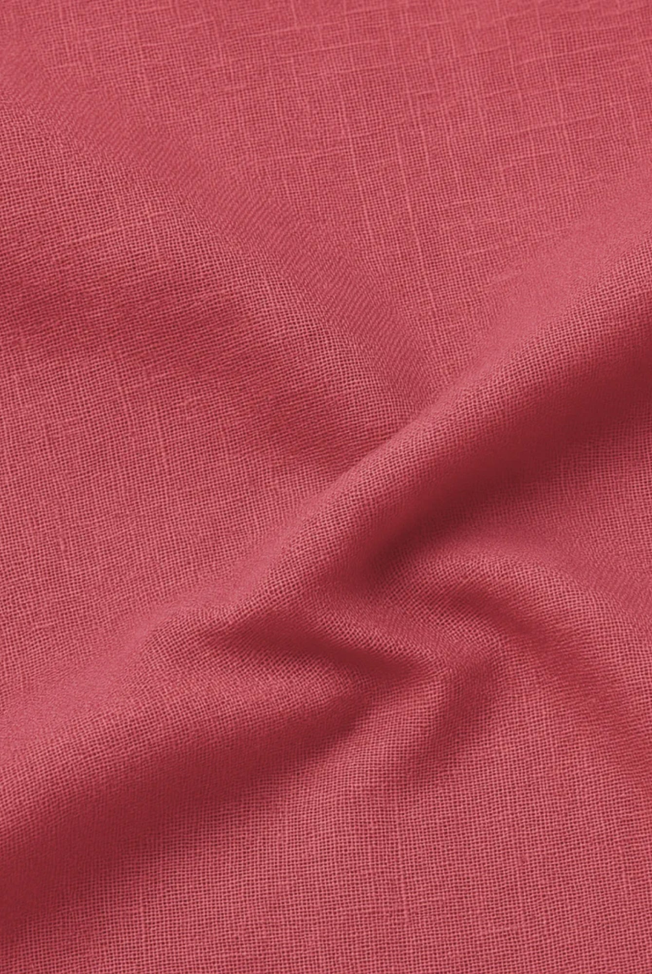 Terracotta Red 100% Pure Linen Shirt - CiceroniMen Shirtsbhrāta