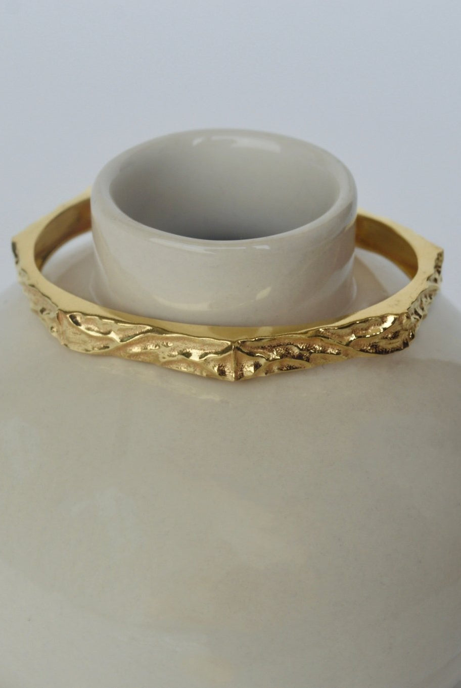 Textured Hexagonal Bracelet - CiceroniBraceletsThe Loom Art