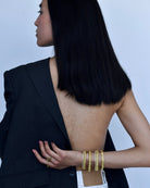 Textured Hexagonal Bracelet - CiceroniBraceletsThe Loom Art