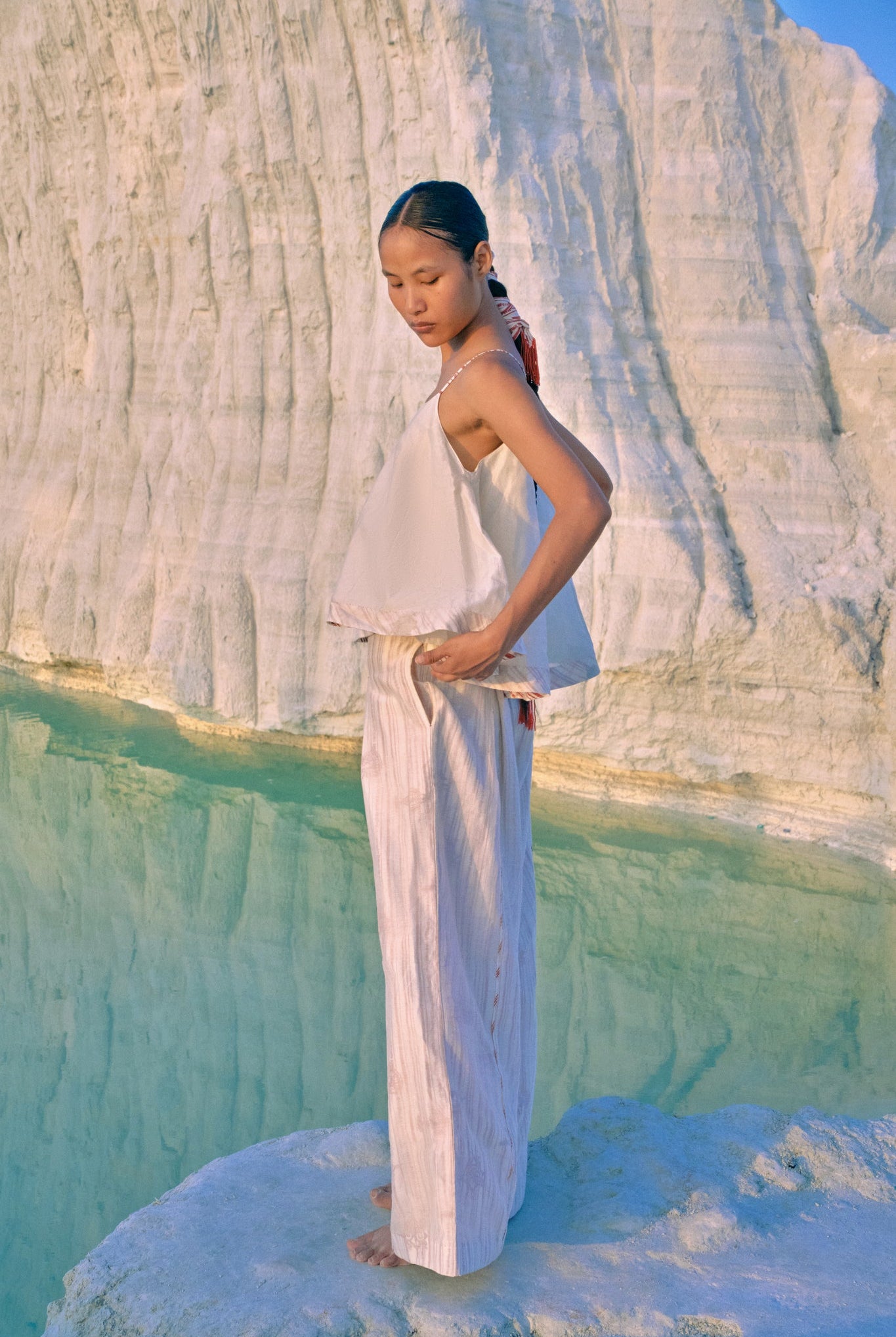 Thazin Strap Top - CiceroniTopsAhmev