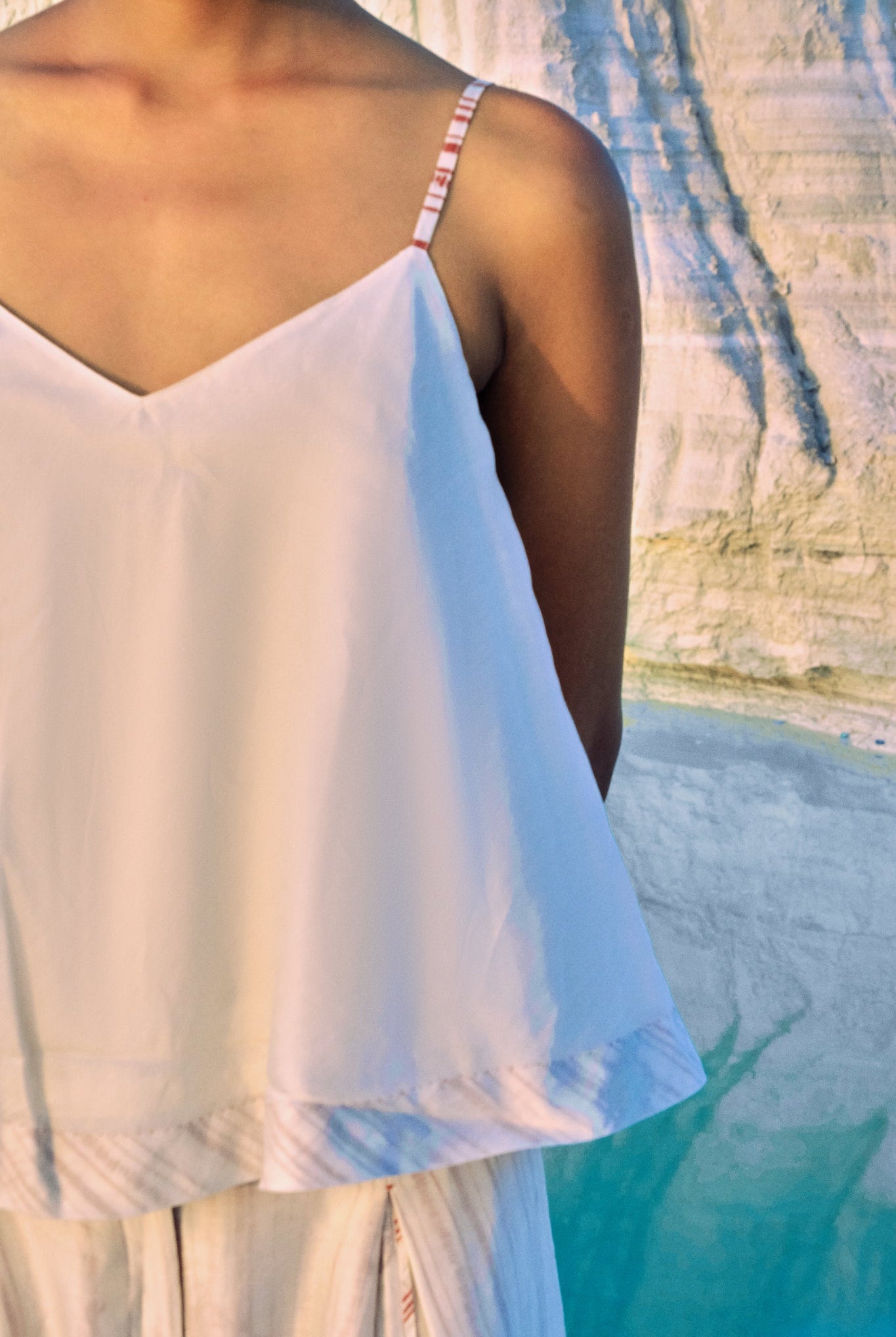 Thazin Strap Top - CiceroniTopsAhmev