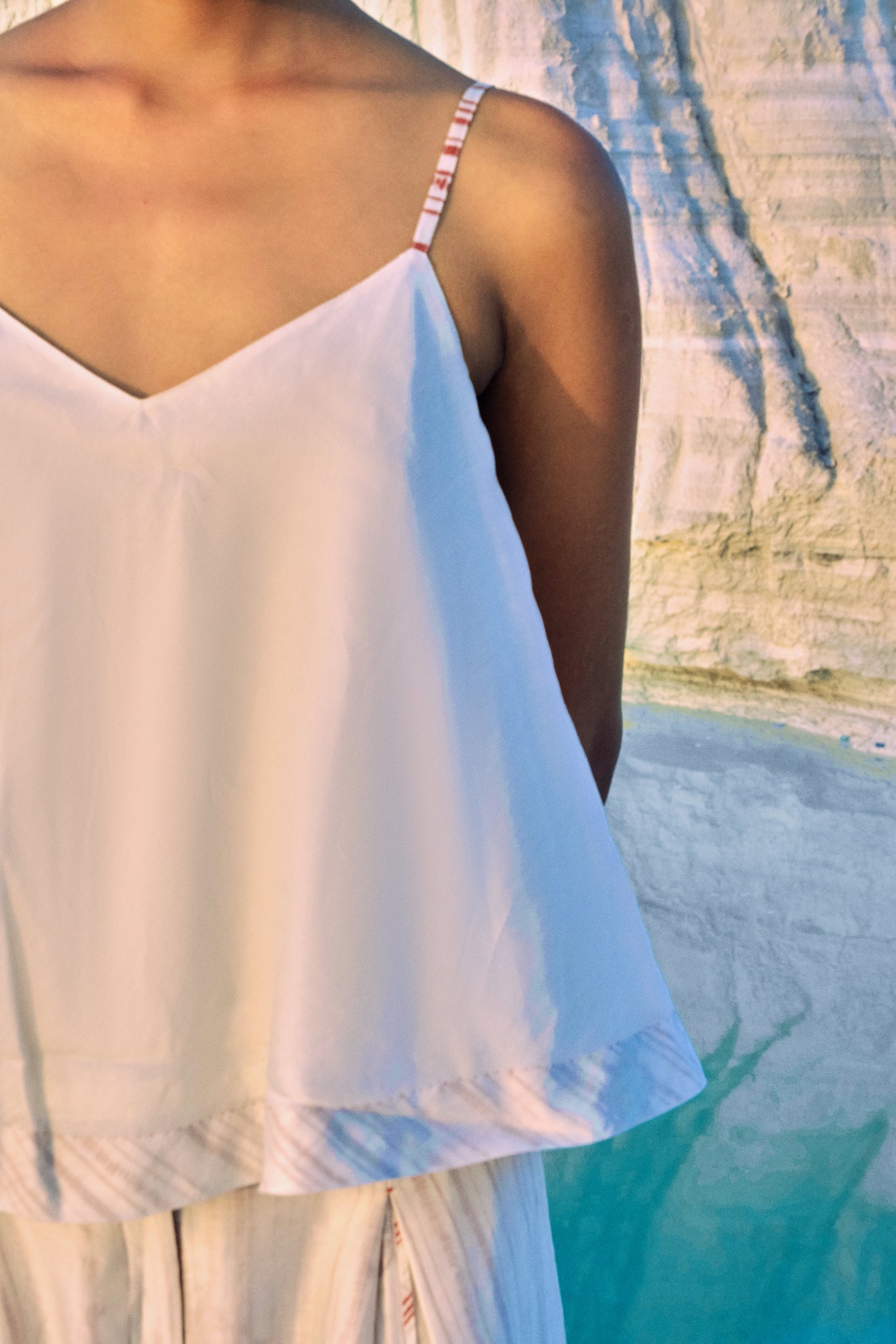 Thazin Strap Top - CiceroniTopsAhmev