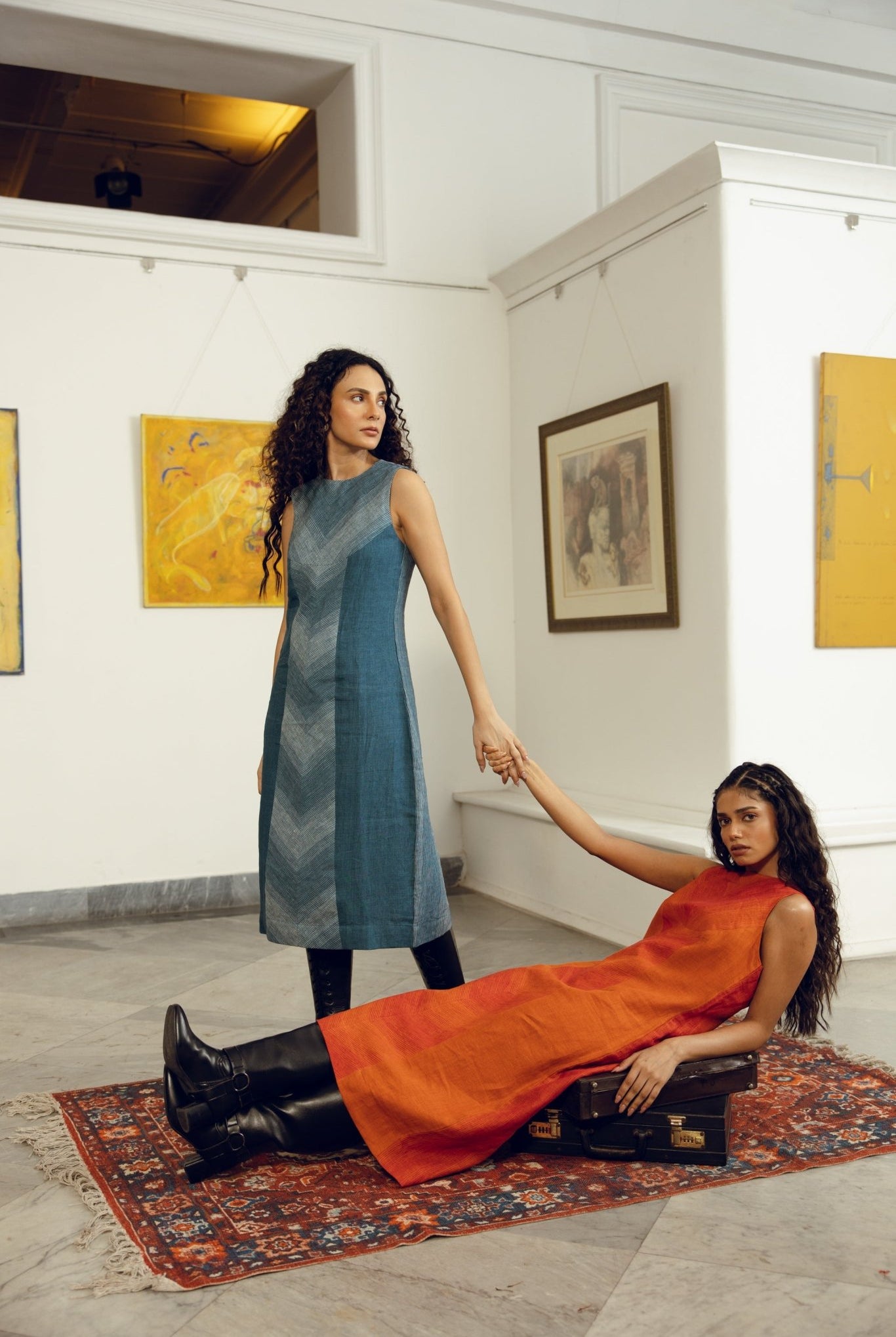 The Angelou Dress - Amber - CiceroniDressesHiranya