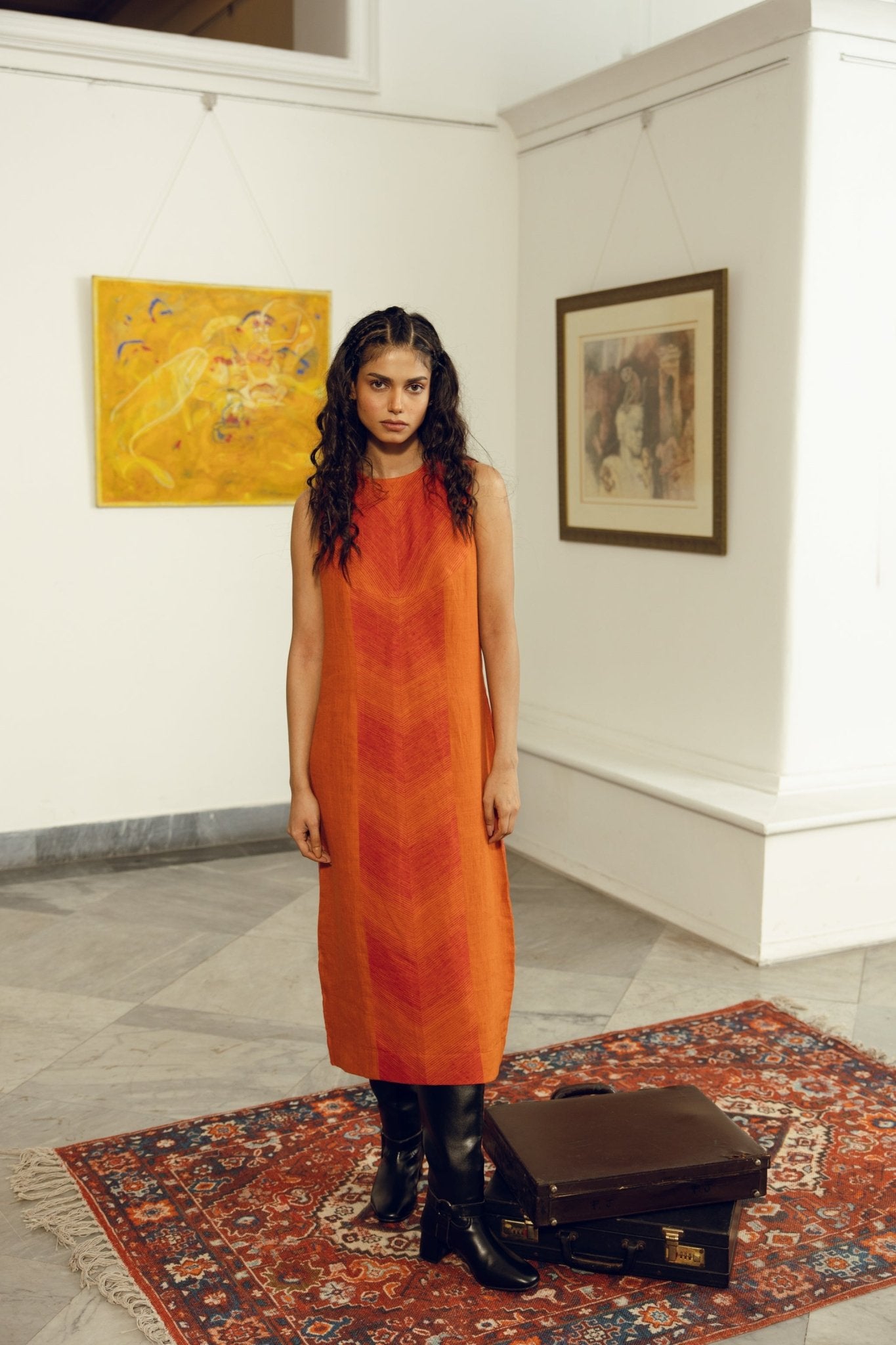 The Angelou Dress - Amber - CiceroniDressesHiranya
