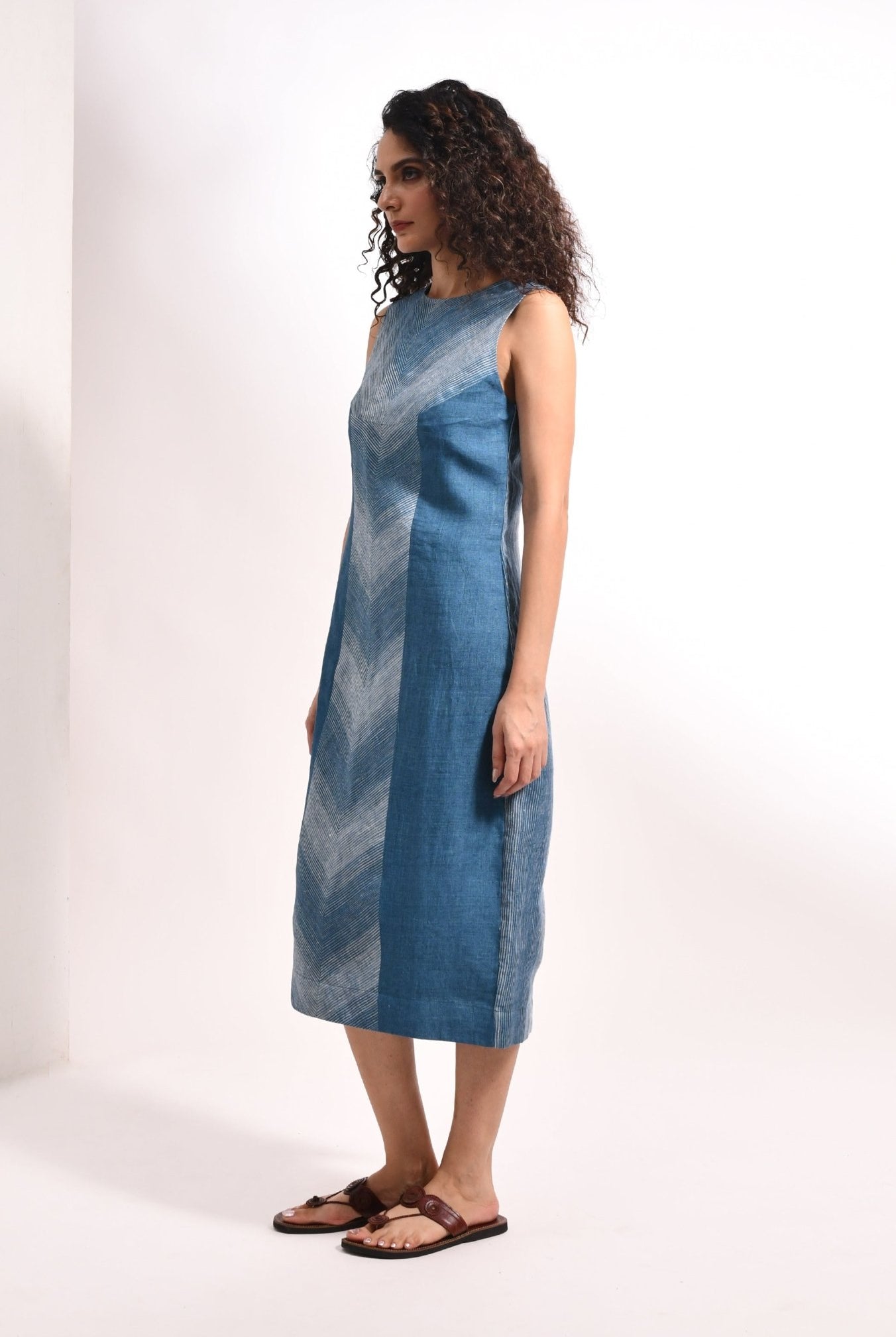 The Angelou Dress - French Blue - CiceroniDressesHiranya