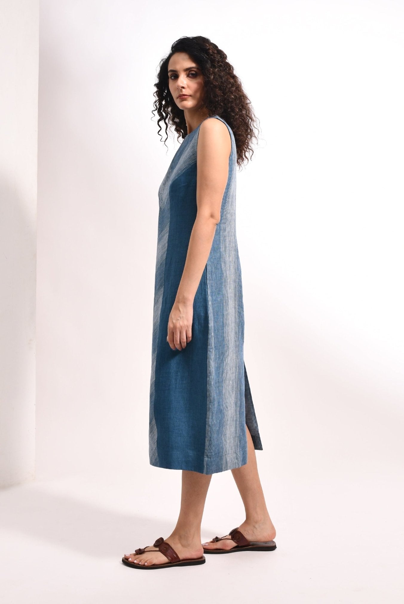 The Angelou Dress - French Blue - CiceroniDressesHiranya