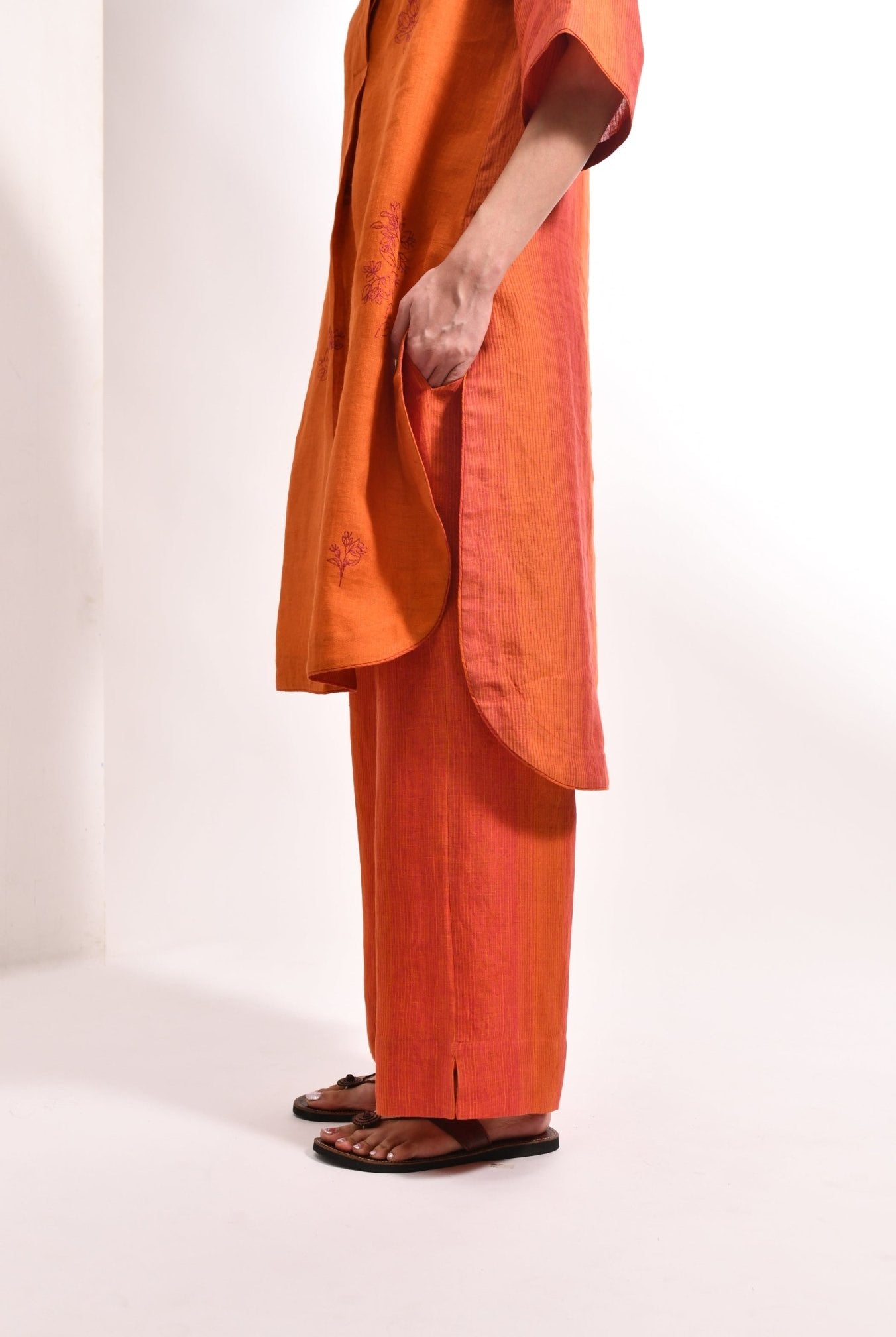 The Arundhati Set - Amber - CiceroniKurta Set, Festive WearHiranya