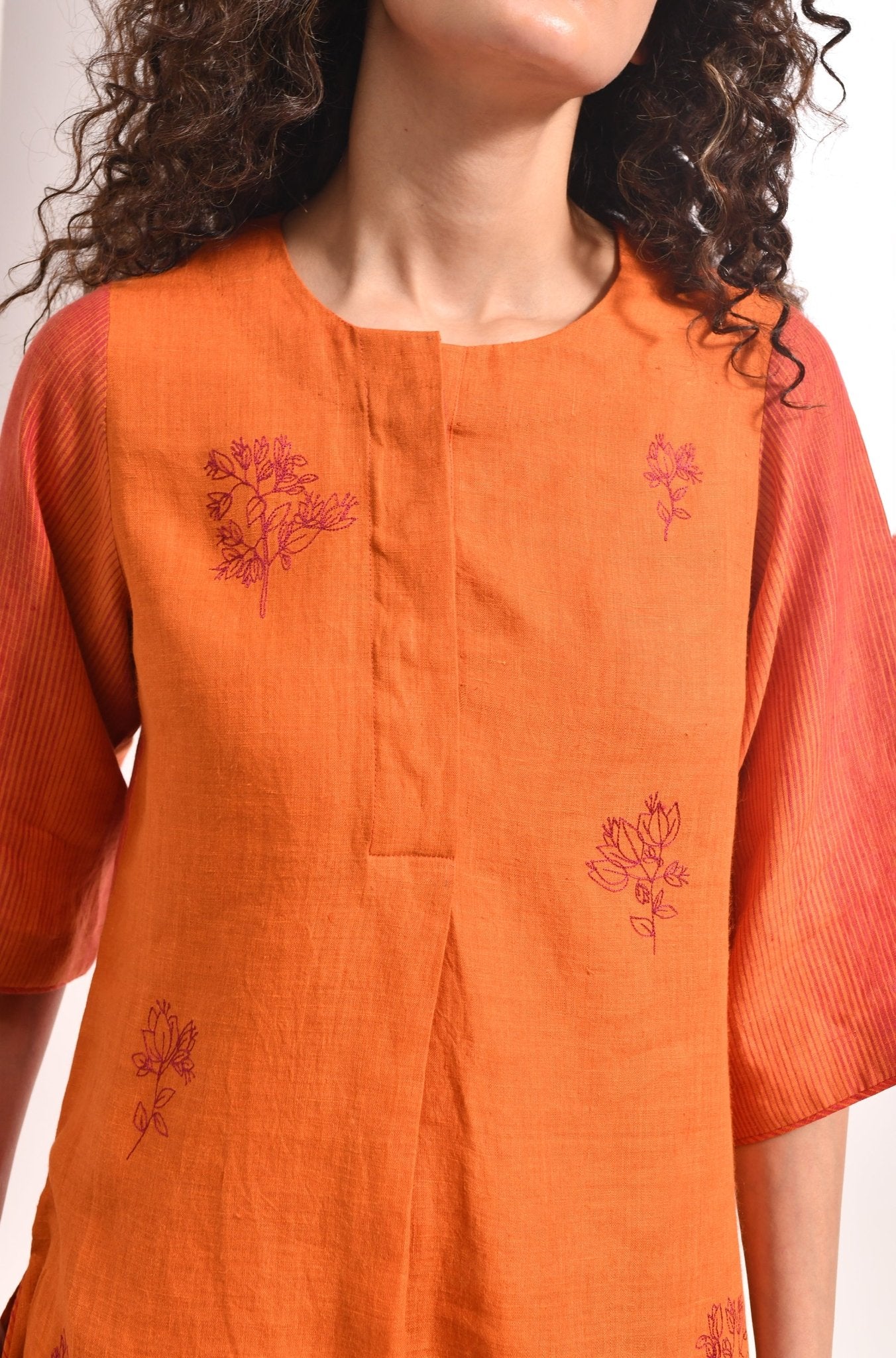 The Arundhati Set - Amber - CiceroniKurta Set, Festive WearHiranya