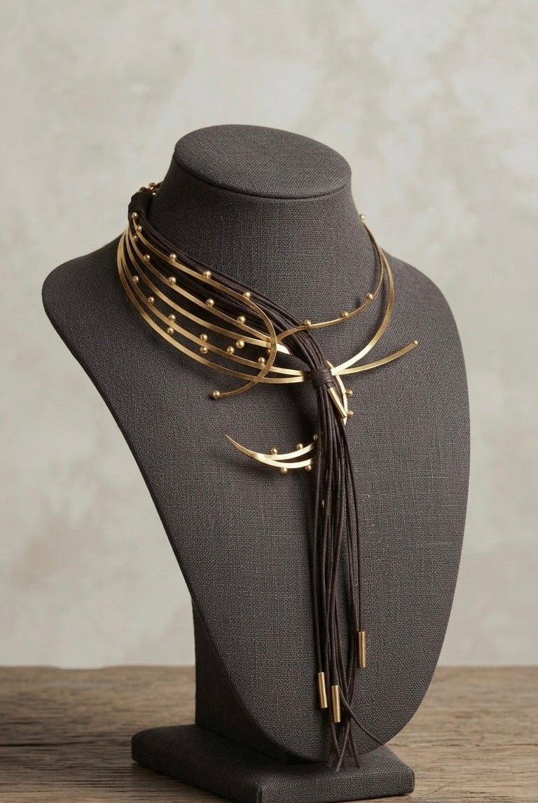 The Driftwave Collar Necklace - CiceroniNecklaceZaza by Somya