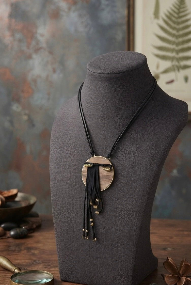 The Eclipse Tassel Necklace - CiceroniNecklaceZaza by Somya