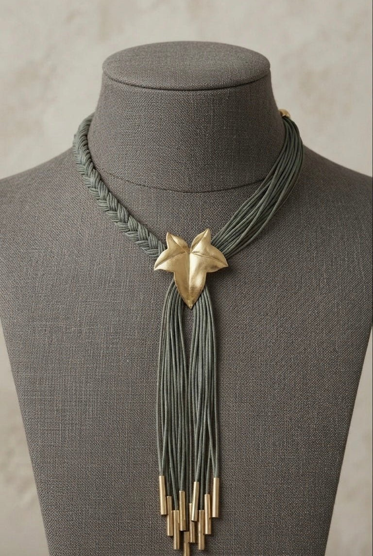 The Ivy Necklace - CiceroniNecklaceZaza by Somya