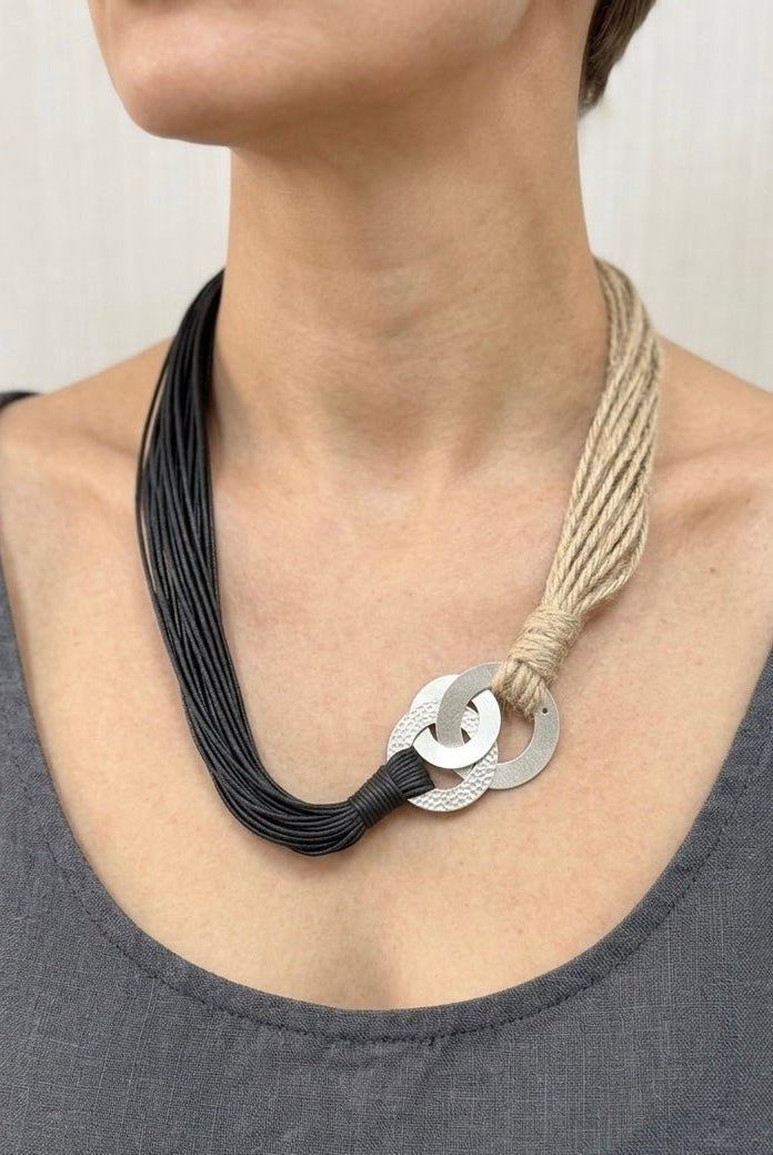 The Knot & Loop Necklace - CiceroniNecklaceZaza by Somya