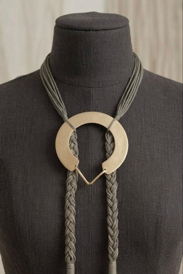 The Orbit Bolo Necklace - CiceroniNecklaceZaza by Somya