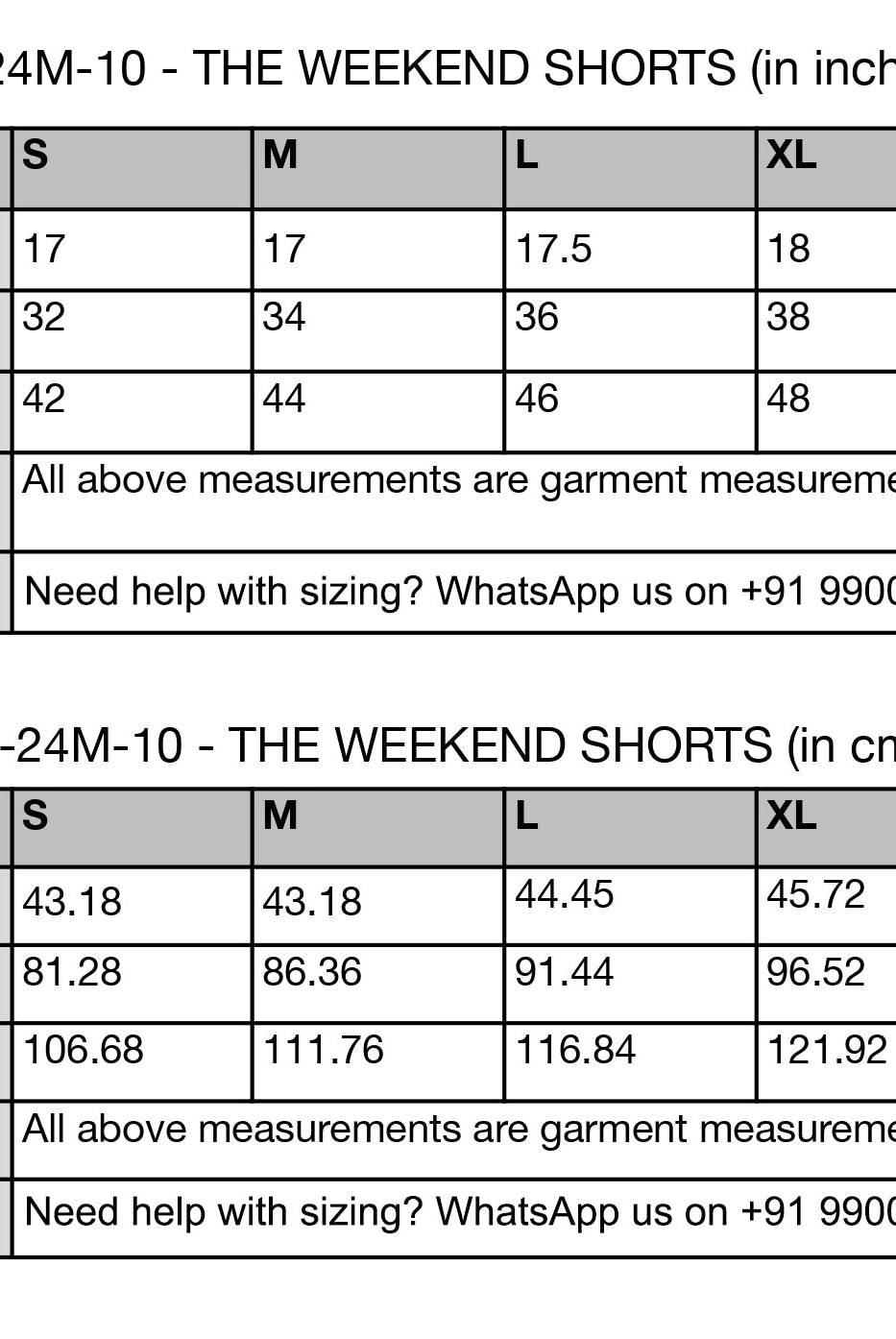 The Weekend Shorts - CiceroniShortsAnushé Pirani