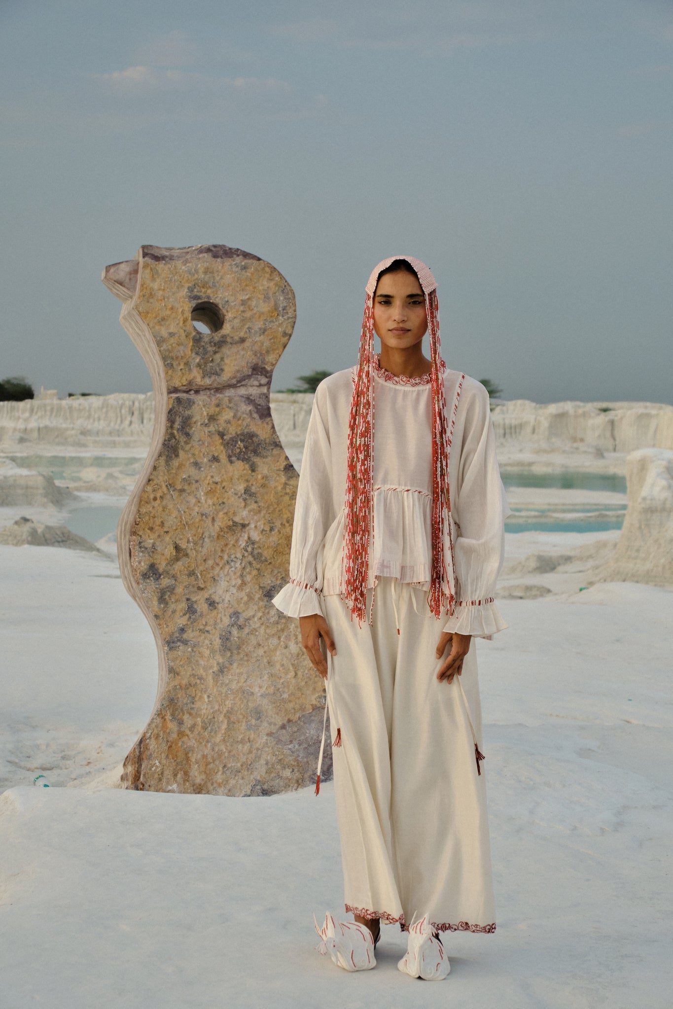 Thiri Embroidered Pants - CiceroniWomen PantsAhmev