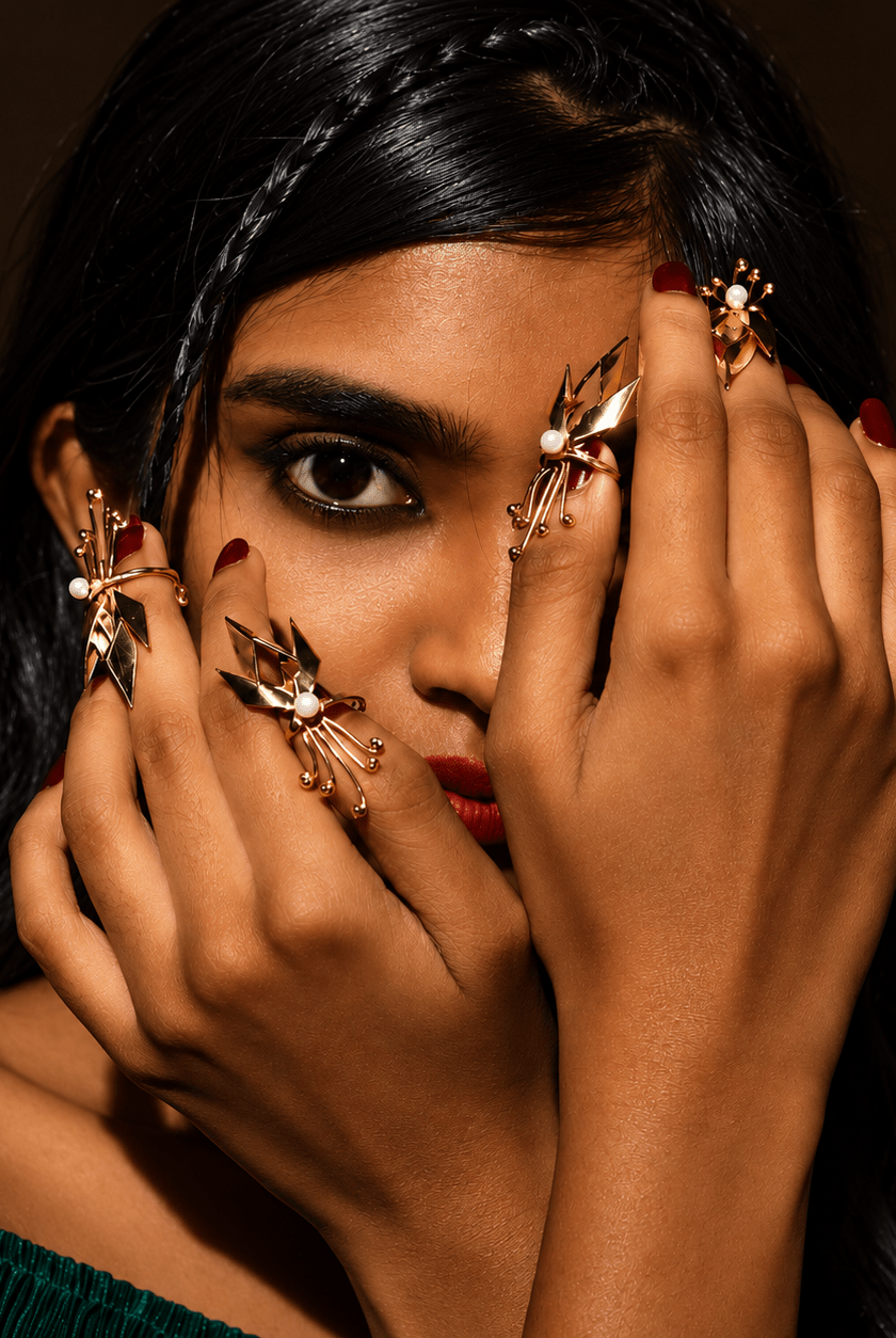 Thornflare Nail Ring - CiceroniNail RingKalon Art Jewellery