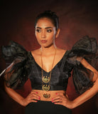 Three Layered Moon Necklace - CiceroniNecklaceAarika