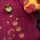 Three Layered Moon Necklace - CiceroniNecklaceAarika