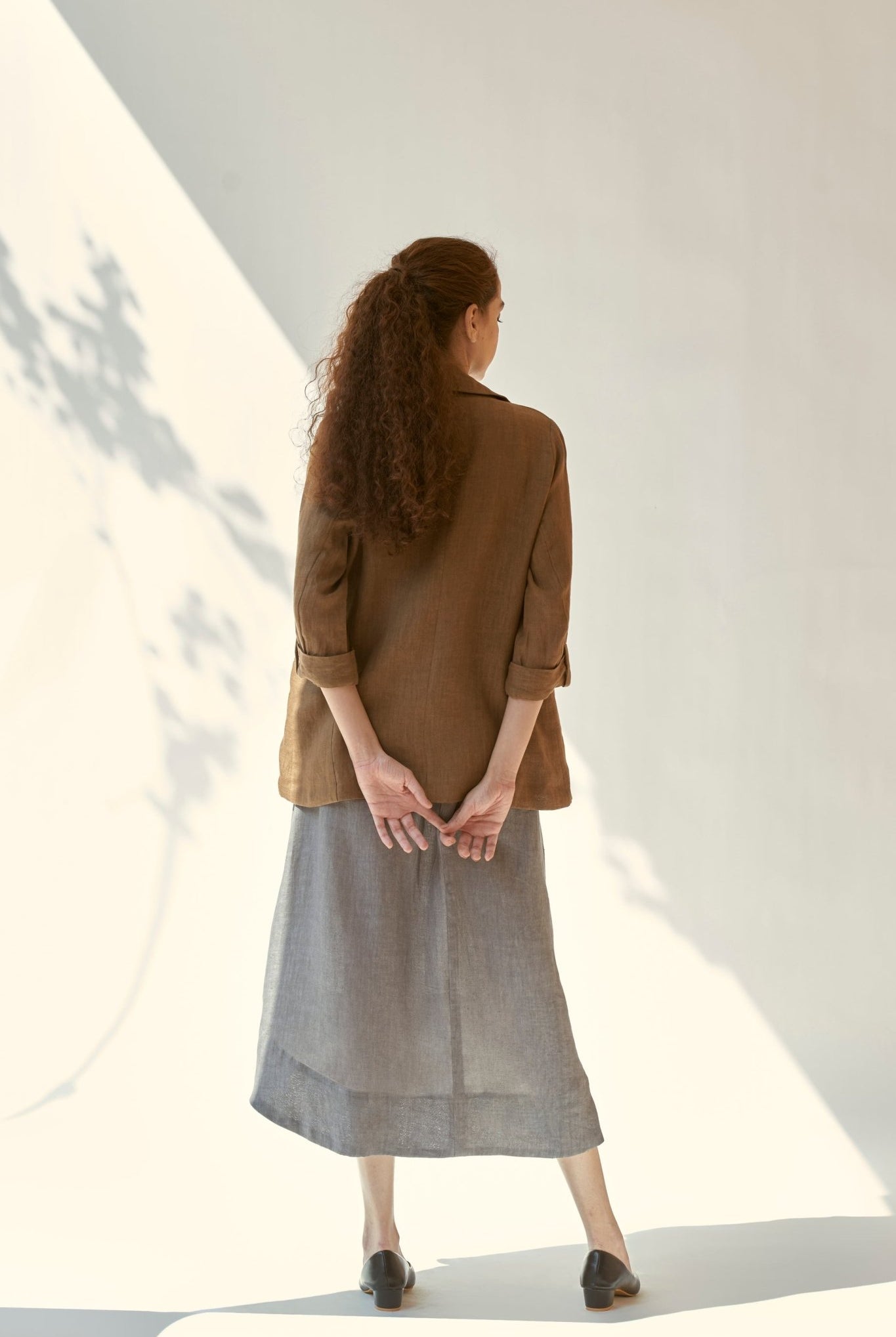 Today's Mood Skirt - Ash Grey - CiceroniSkirtsPaeony