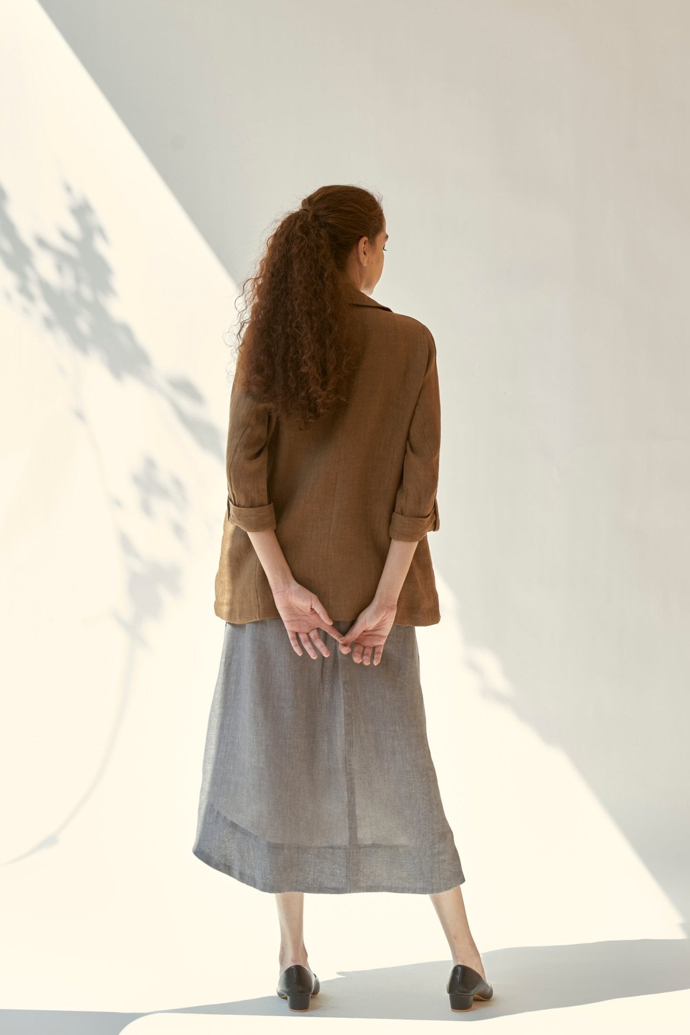 Today's Mood Skirt - Ash Grey - CiceroniSkirtsPaeony