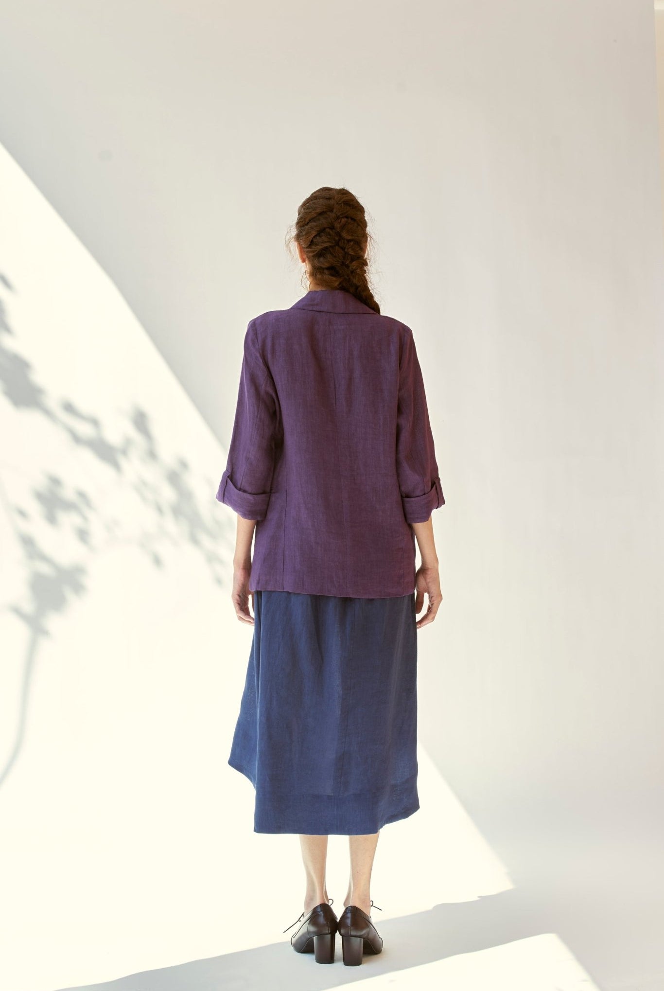 Today's Mood Skirt - Indigo - CiceroniSkirtsPaeony