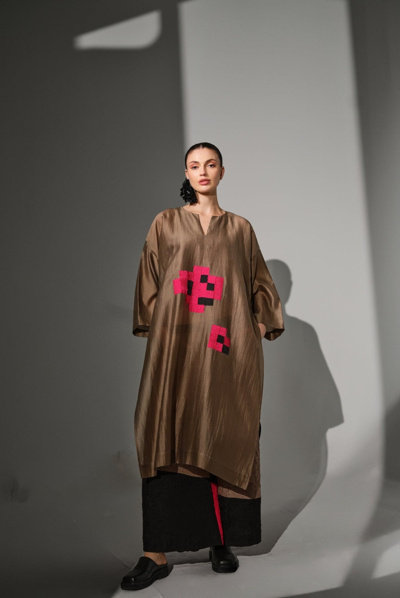 Trace Tunic - Grey - CiceroniTunicsStoique