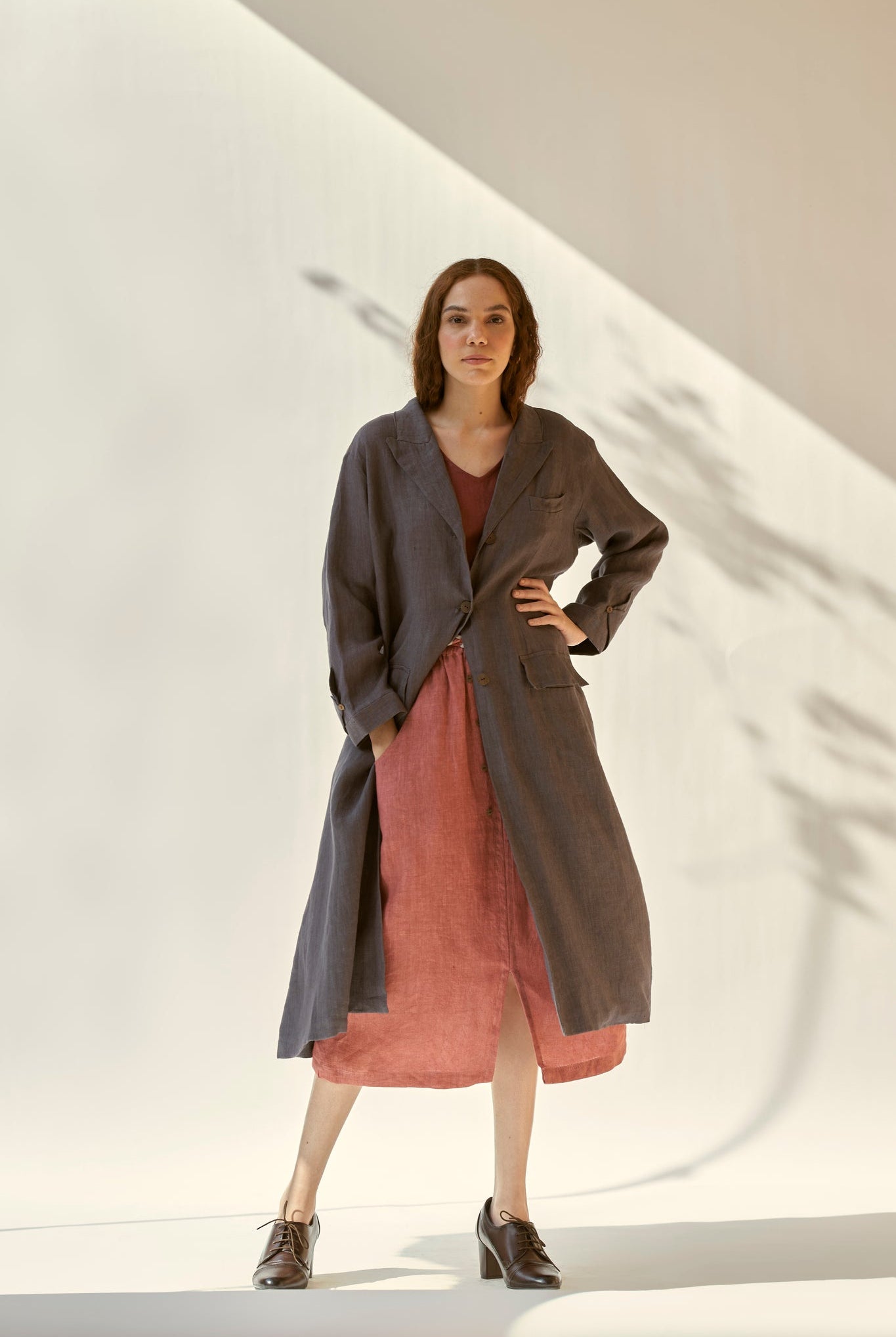 Trench Me Not - Charcoal - CiceroniTrench CoatPaeony