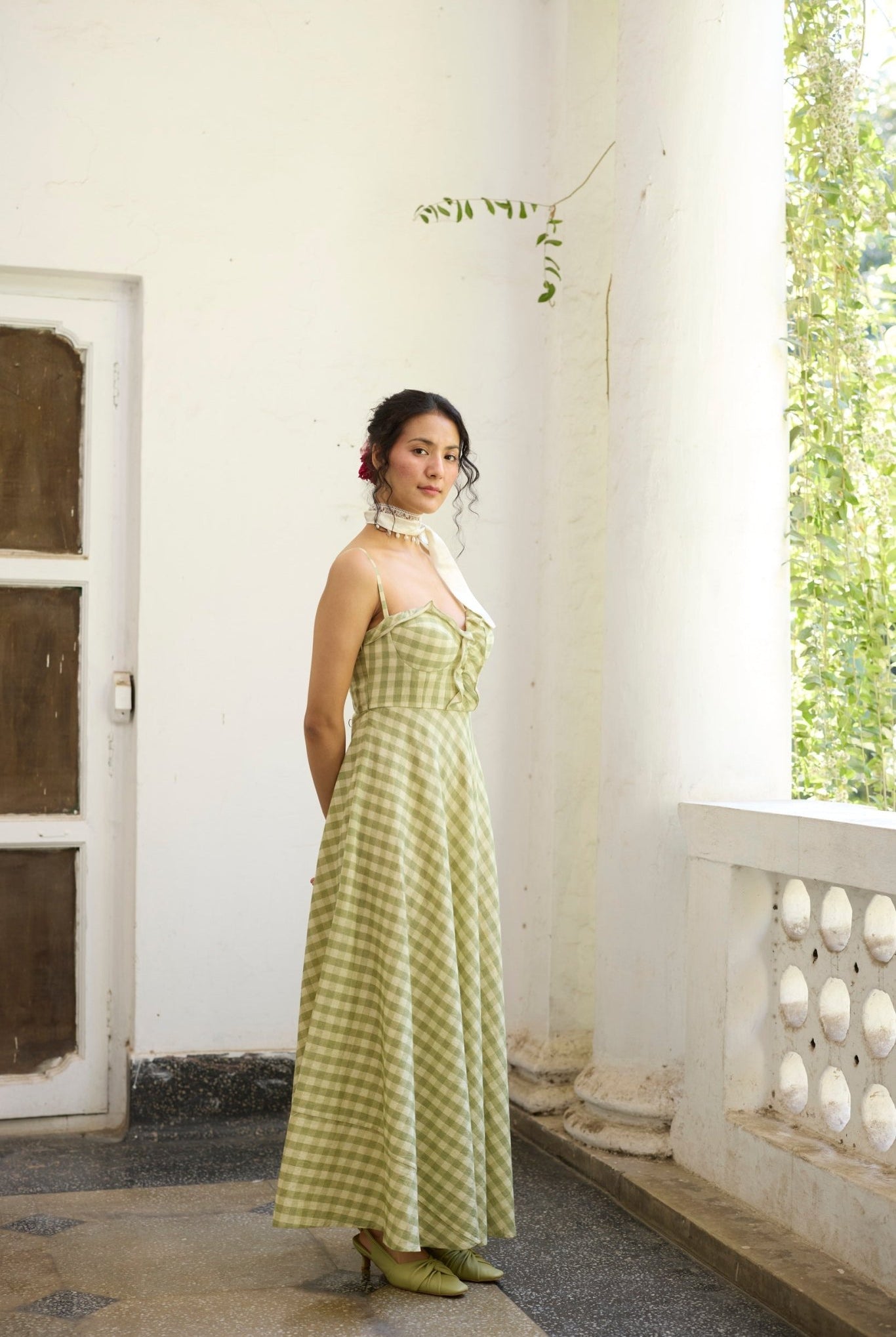 Tressa Dress - Green - CiceroniDressesKhyati Rughani