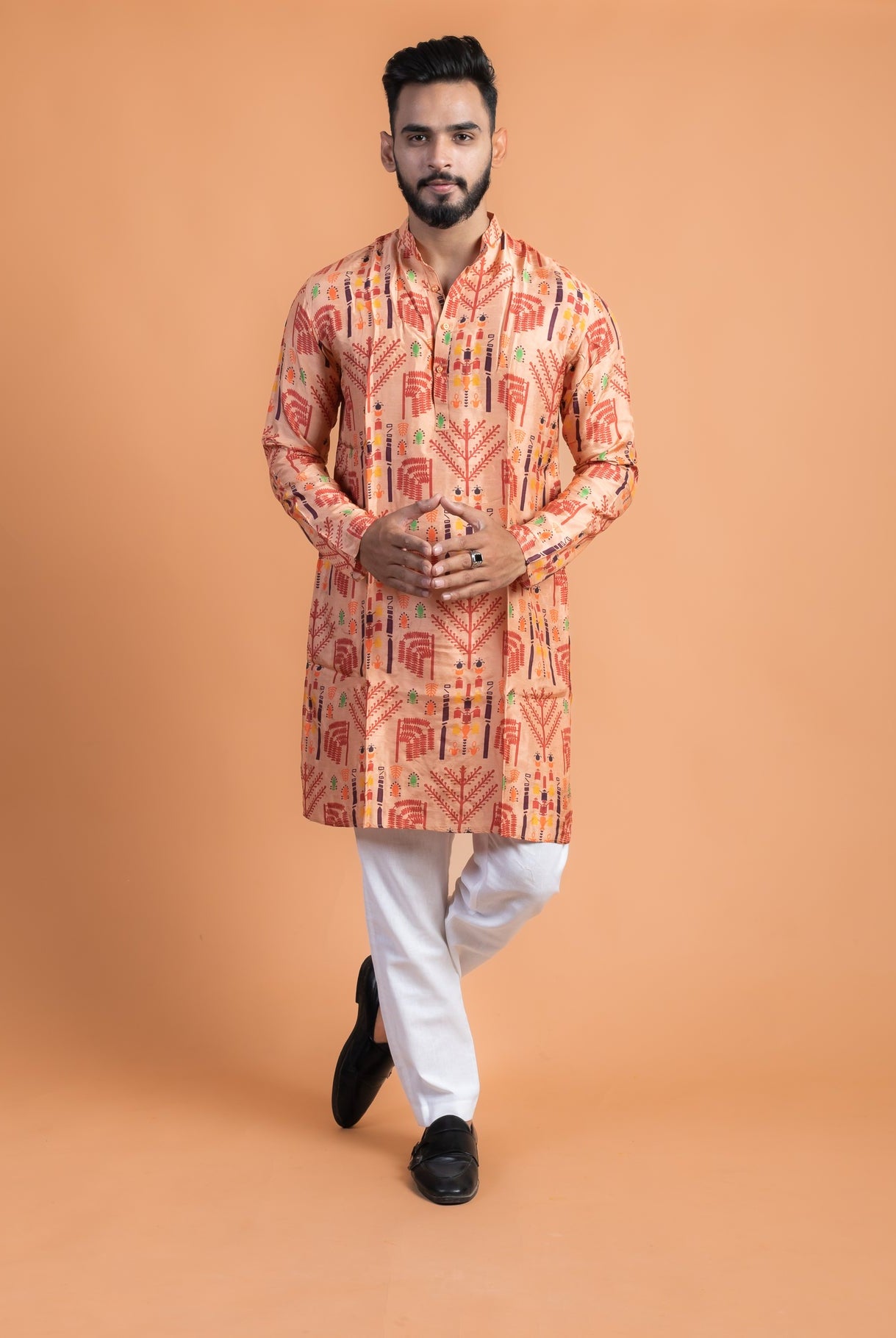 Tribal Print Kurta - CiceroniKurta, Festive WearHouse Of K.C