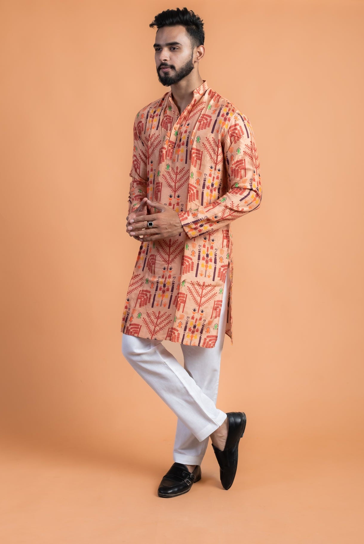 Tribal Print Kurta - CiceroniKurta, Festive WearHouse Of K.C