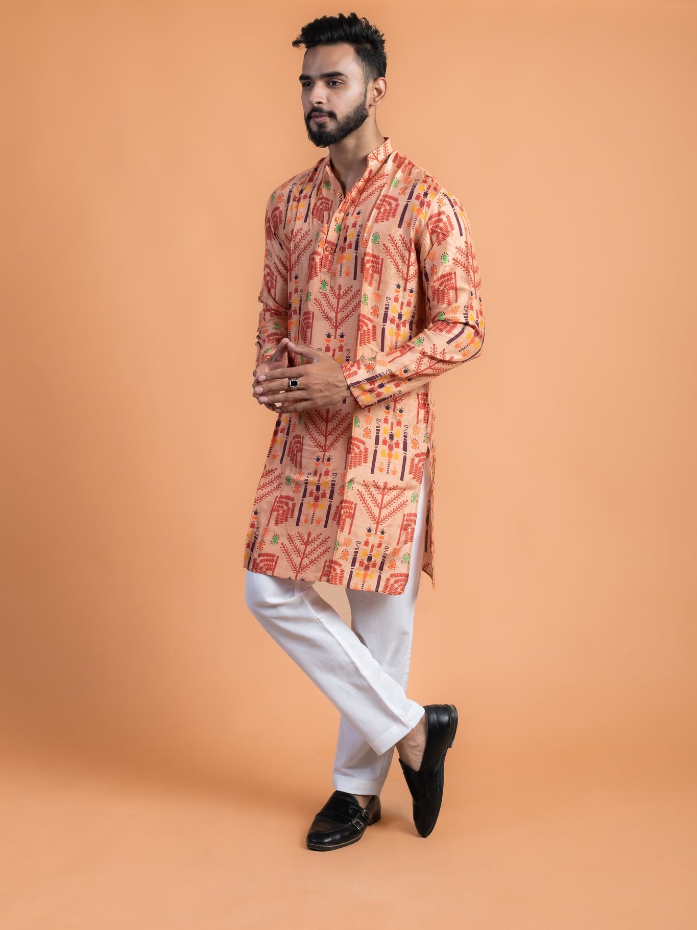 Tribal Print Kurta - CiceroniKurta, Festive WearHouse Of K.C
