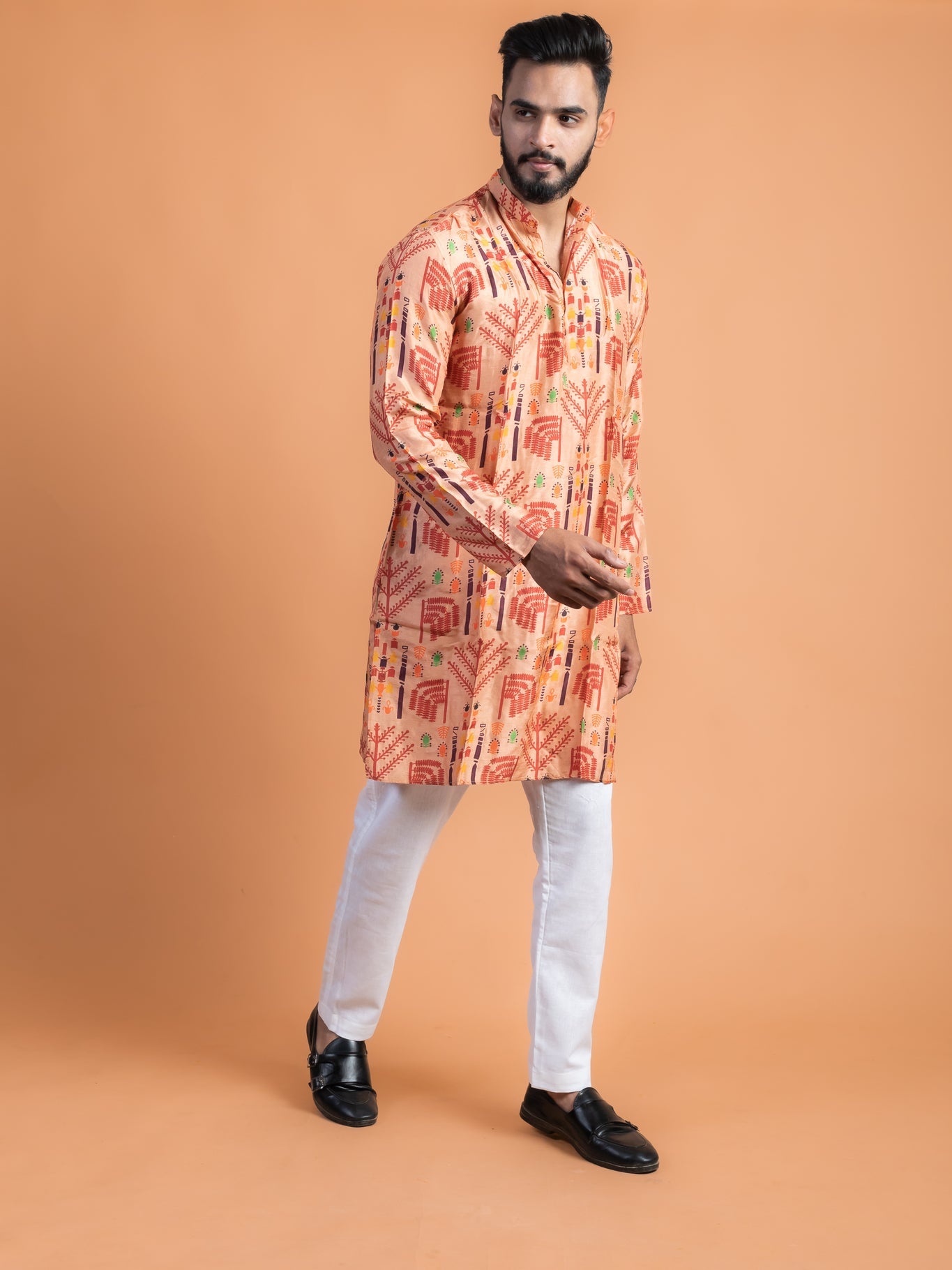 Tribal Print Kurta - CiceroniKurta, Festive WearHouse Of K.C