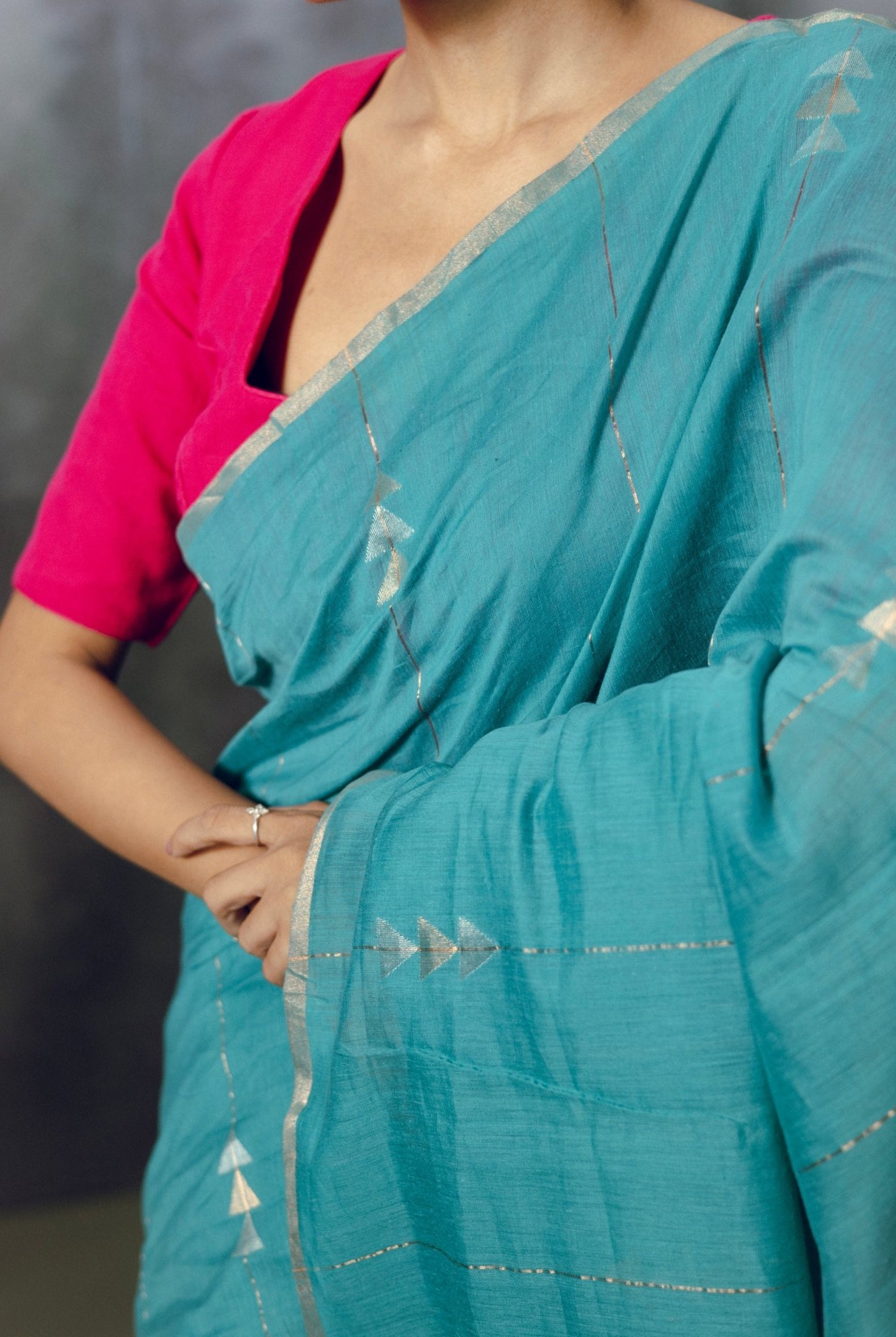 Trina Saree - CiceroniSareeGulmohar Calcutta